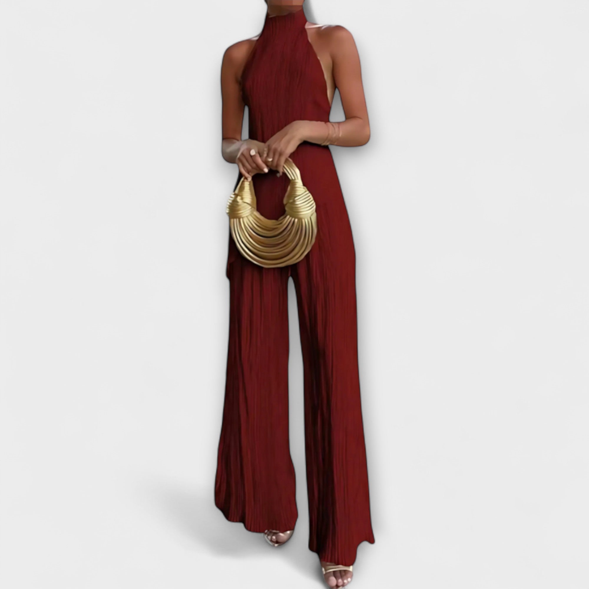 Pilarica - Elegante geplooide asymmetrische set