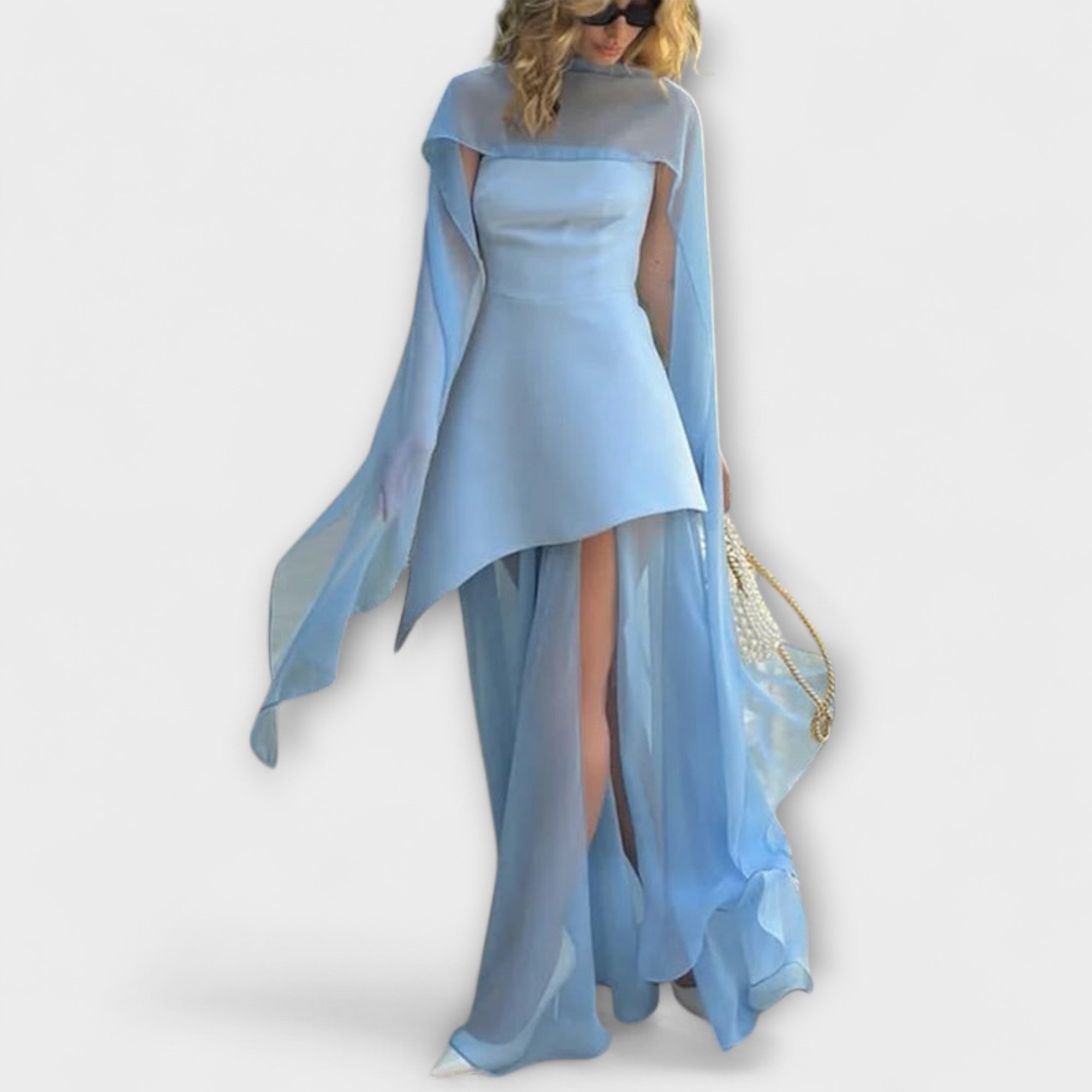 Goldie – Chiffon-Maxikleid