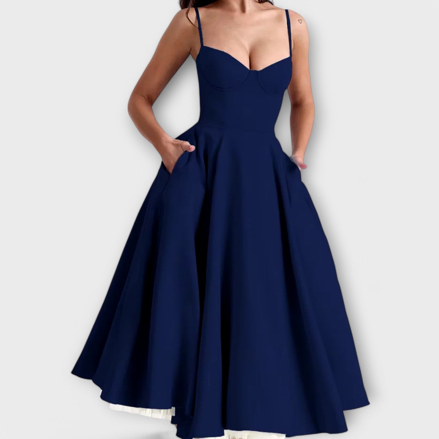 Mélie – Lichte zomerjurk met korsetdetail