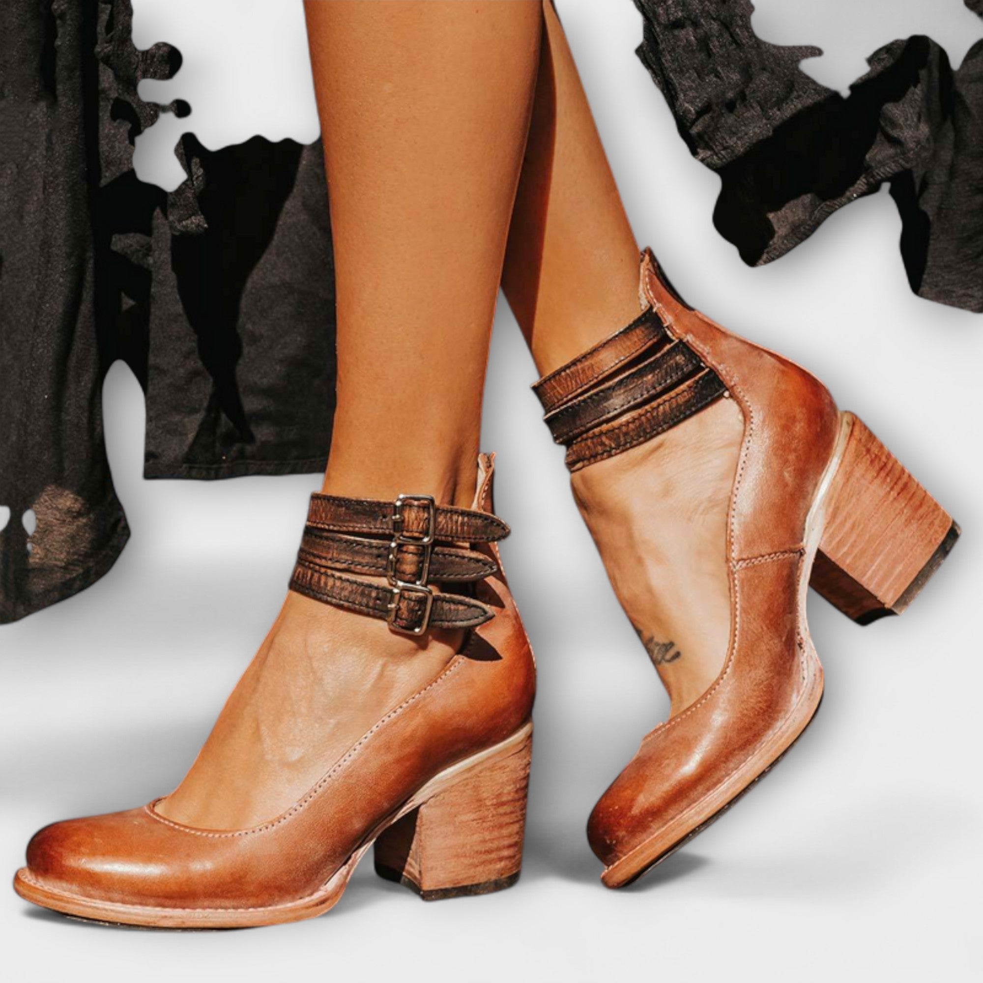 Marisa - Dames schoenen met drievoudige riem