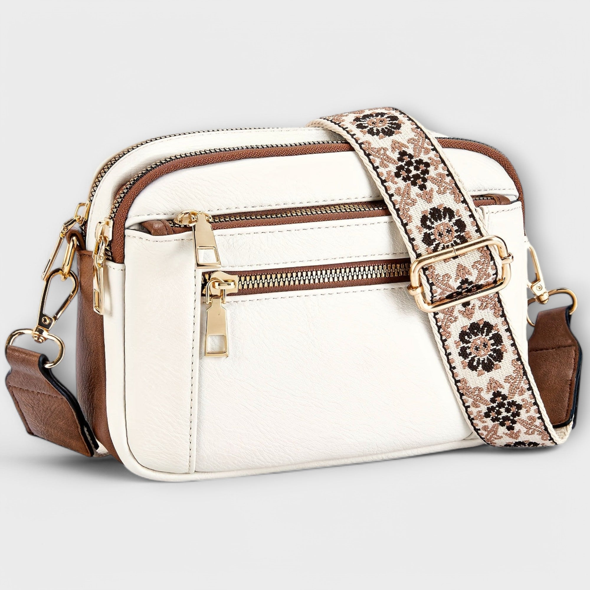 Emilia - Crossbodytas van veganistisch leer