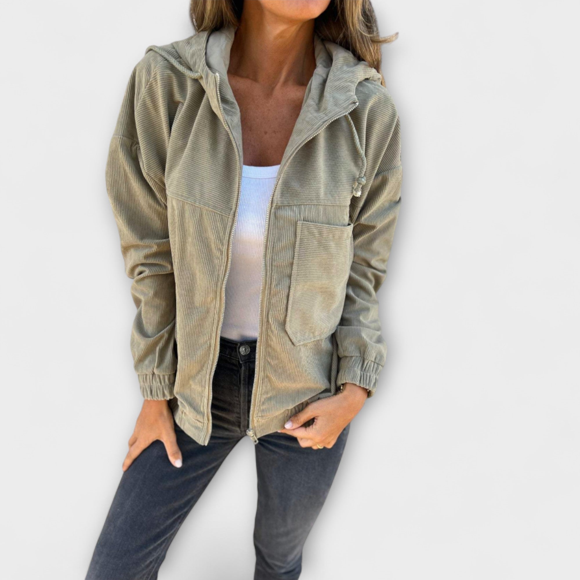 Ella - Zip-Up Hoodie