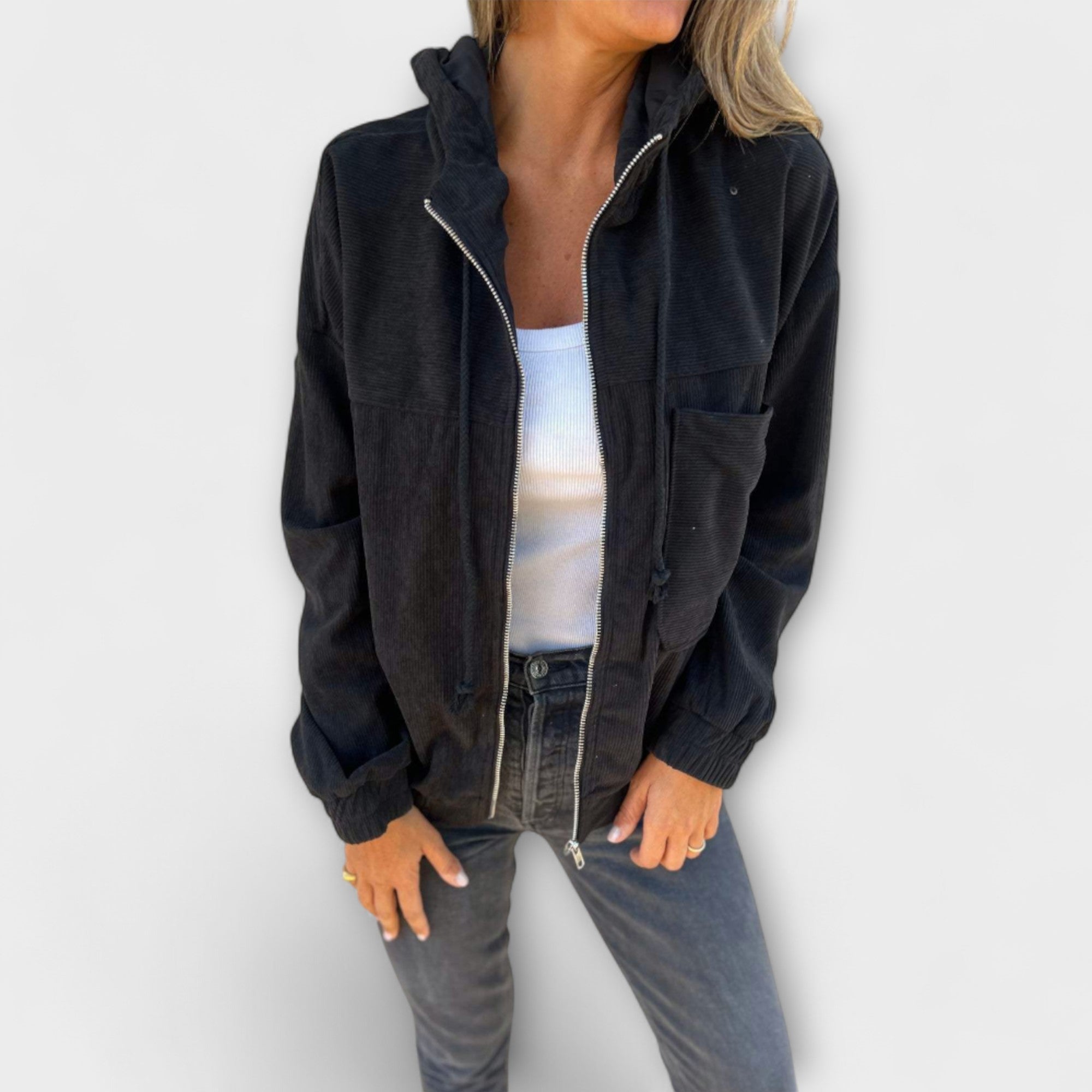 Ella - Zip-Up Hoodie