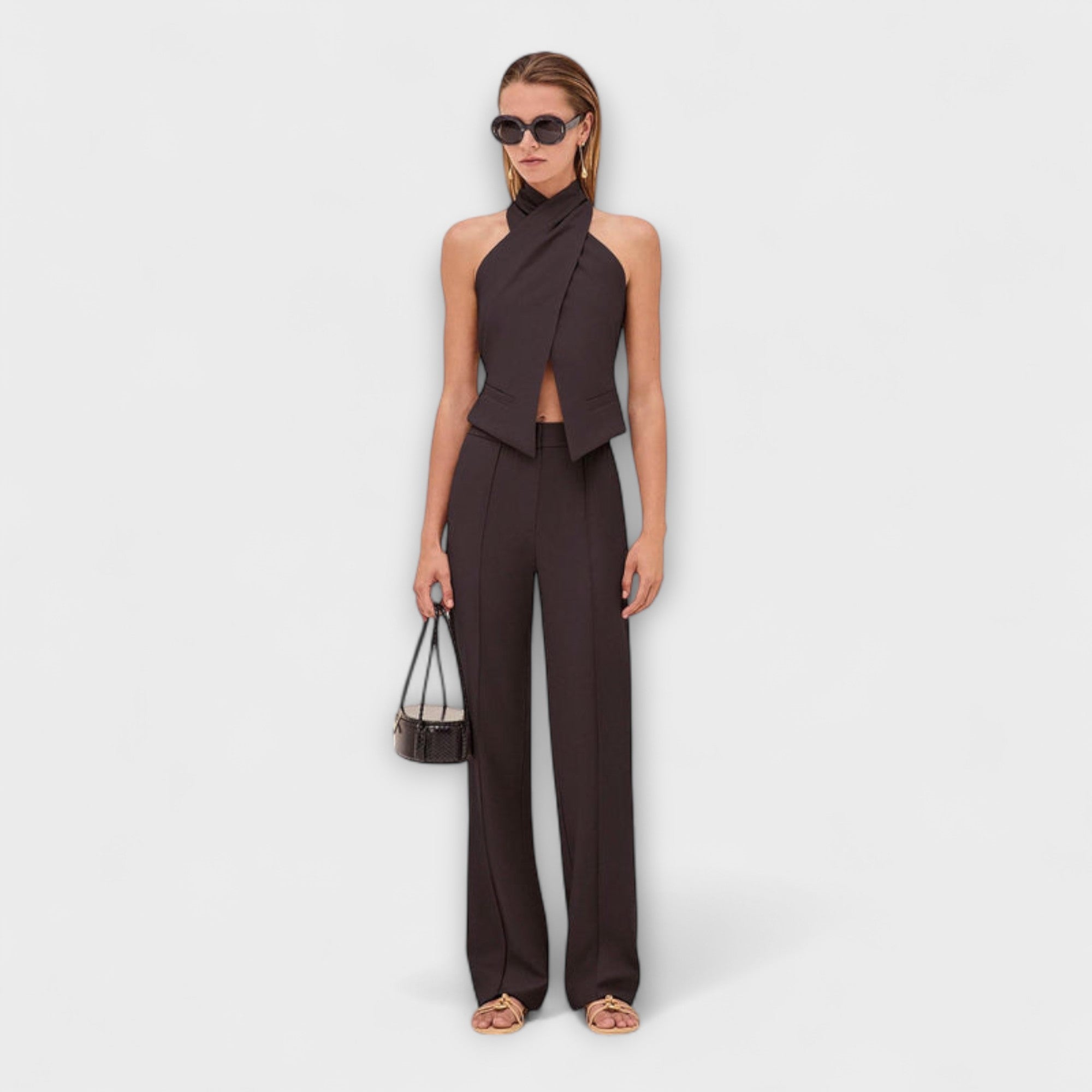 Juni - Crisscross Halternek Top