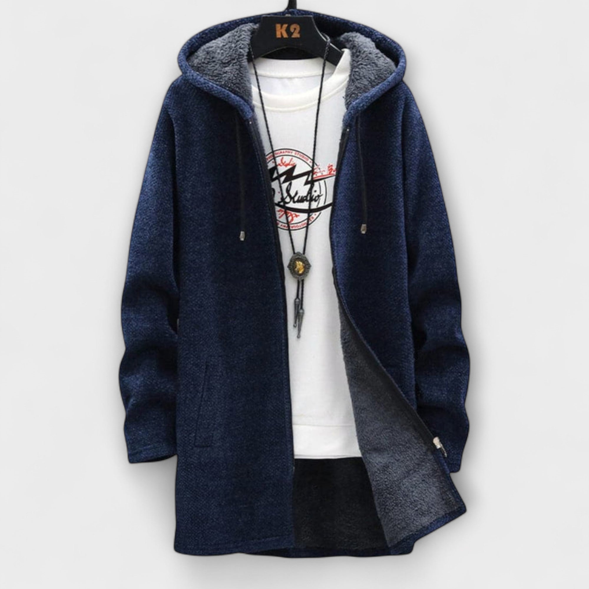 Ash - Lange winterjas voor dames