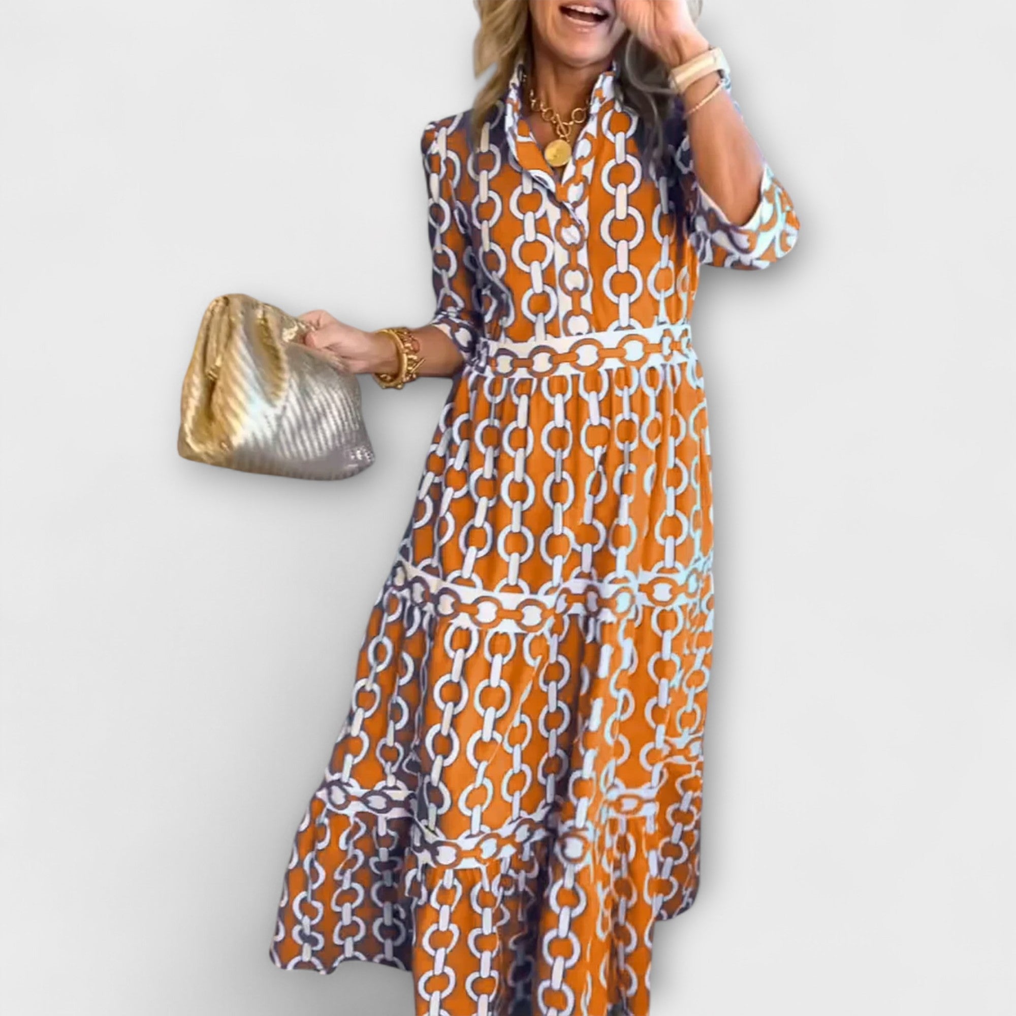Juliette - Midirok met kettingprint