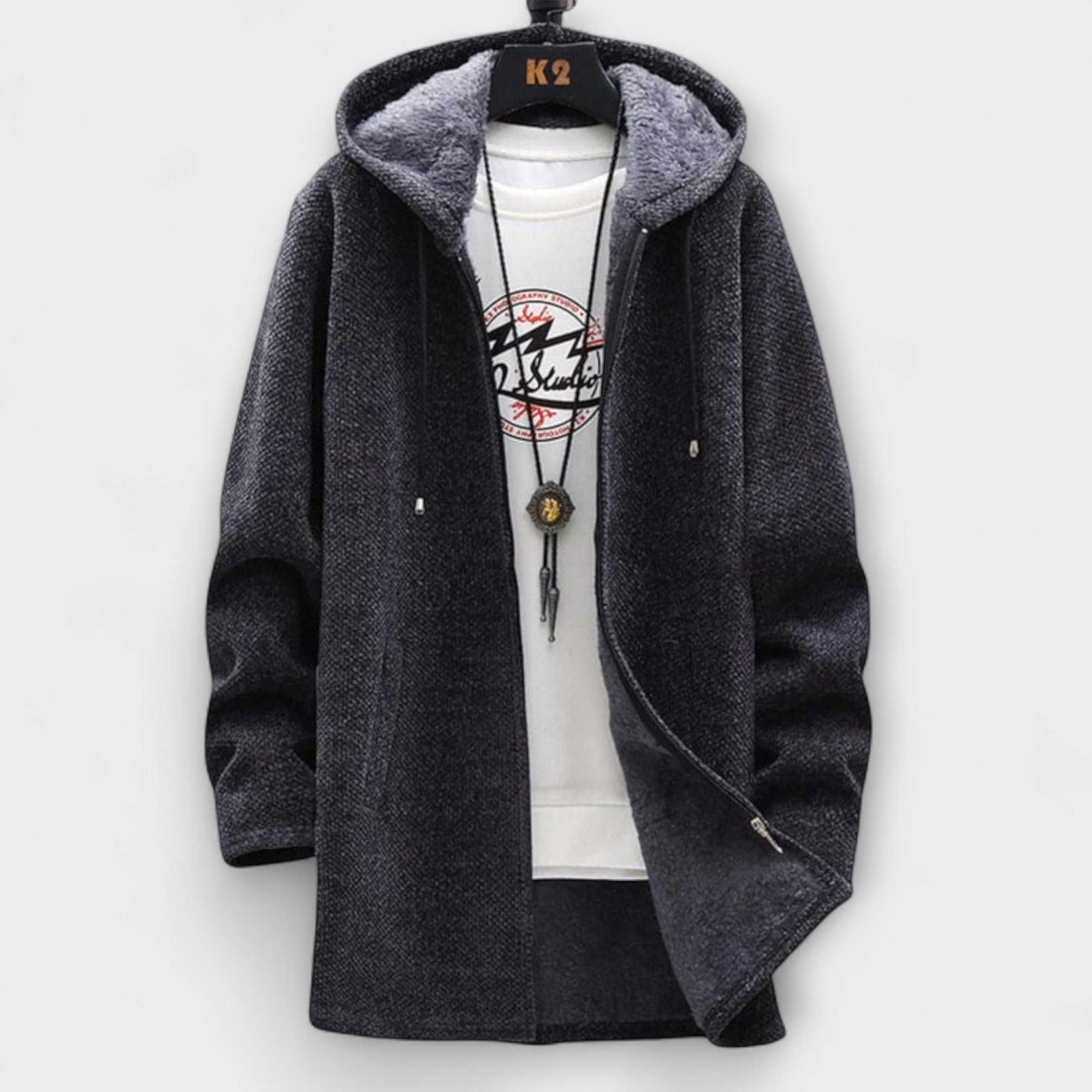 Ash - Lange winterjas voor dames