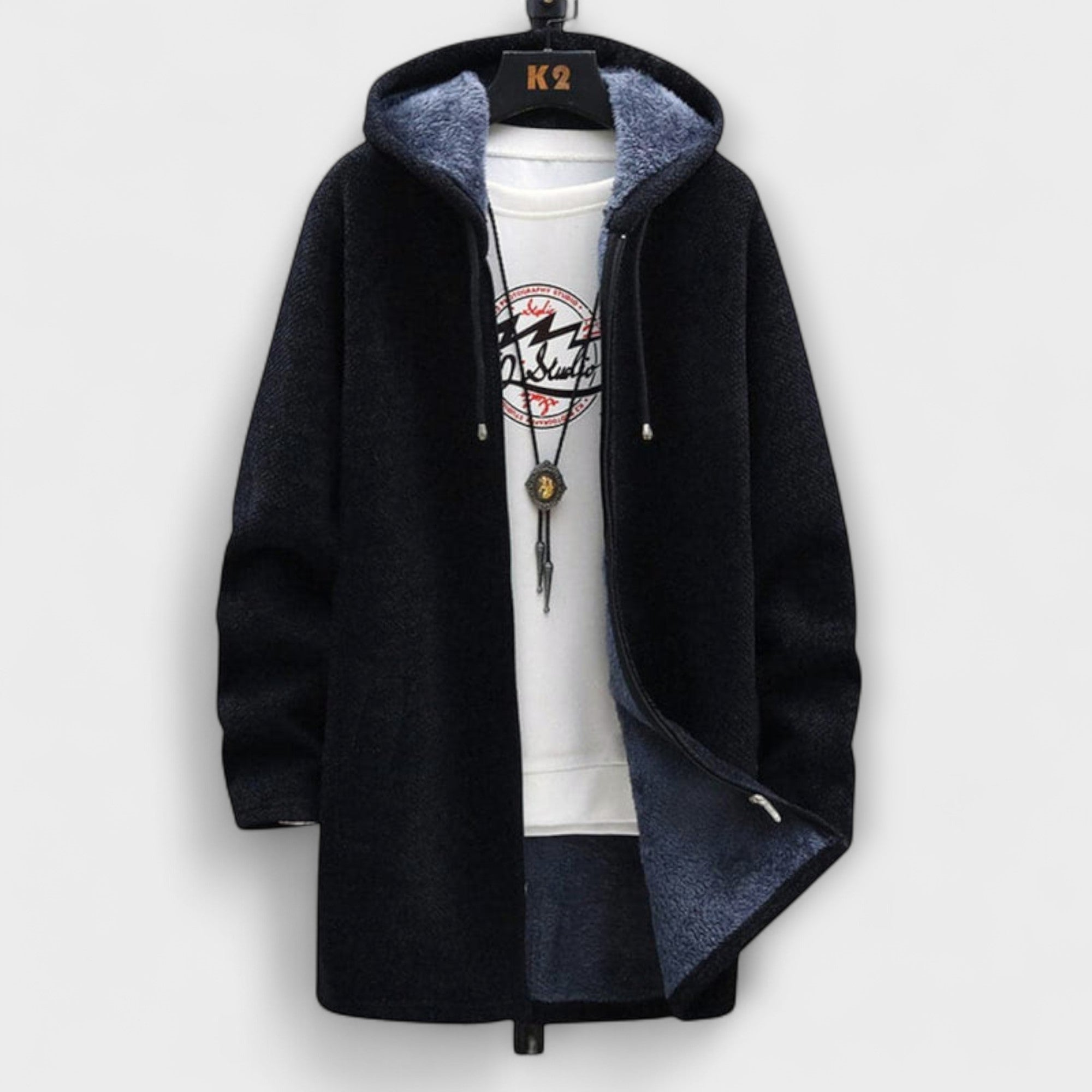Ash - Lange winterjas voor dames