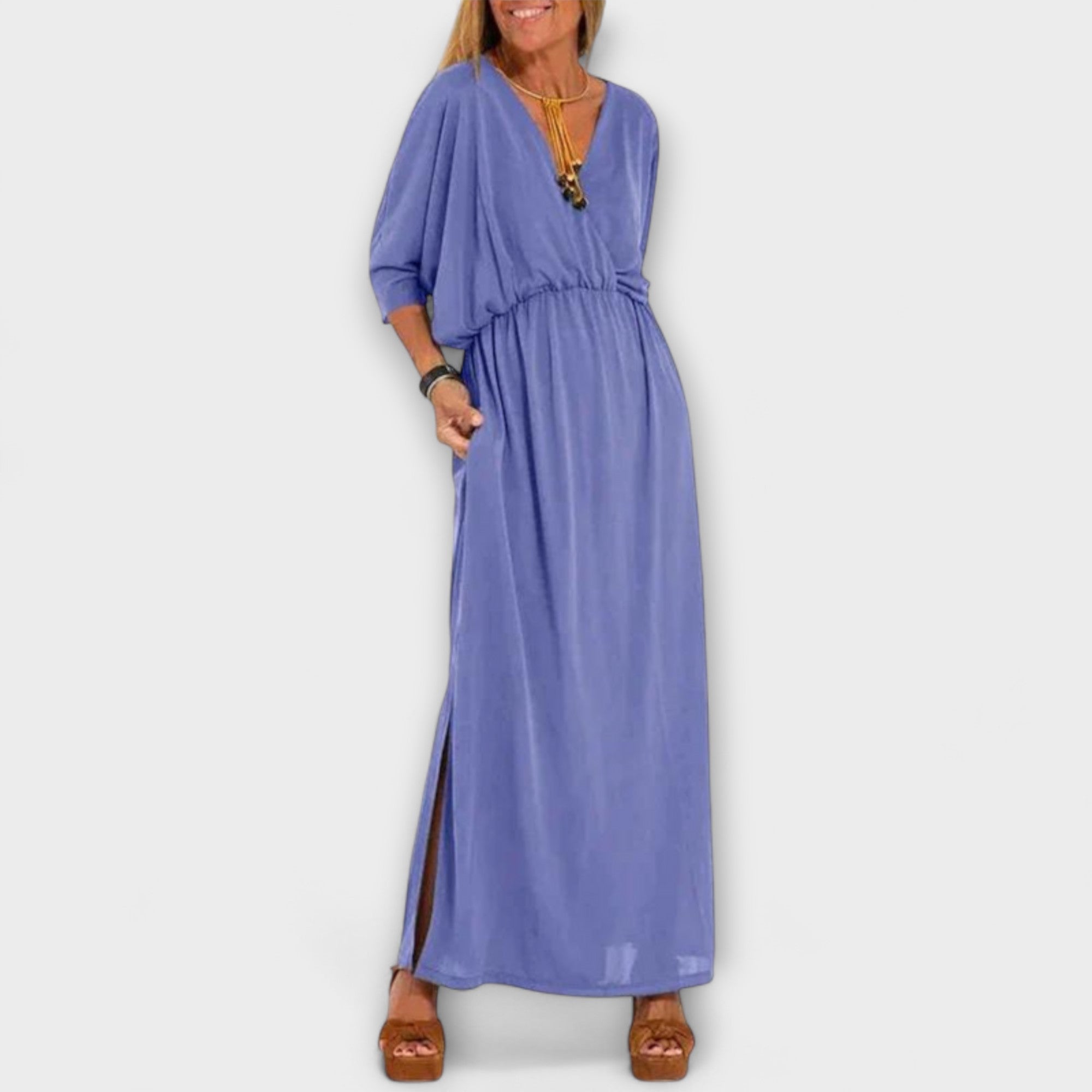 Lani - Retro maxi-jurk