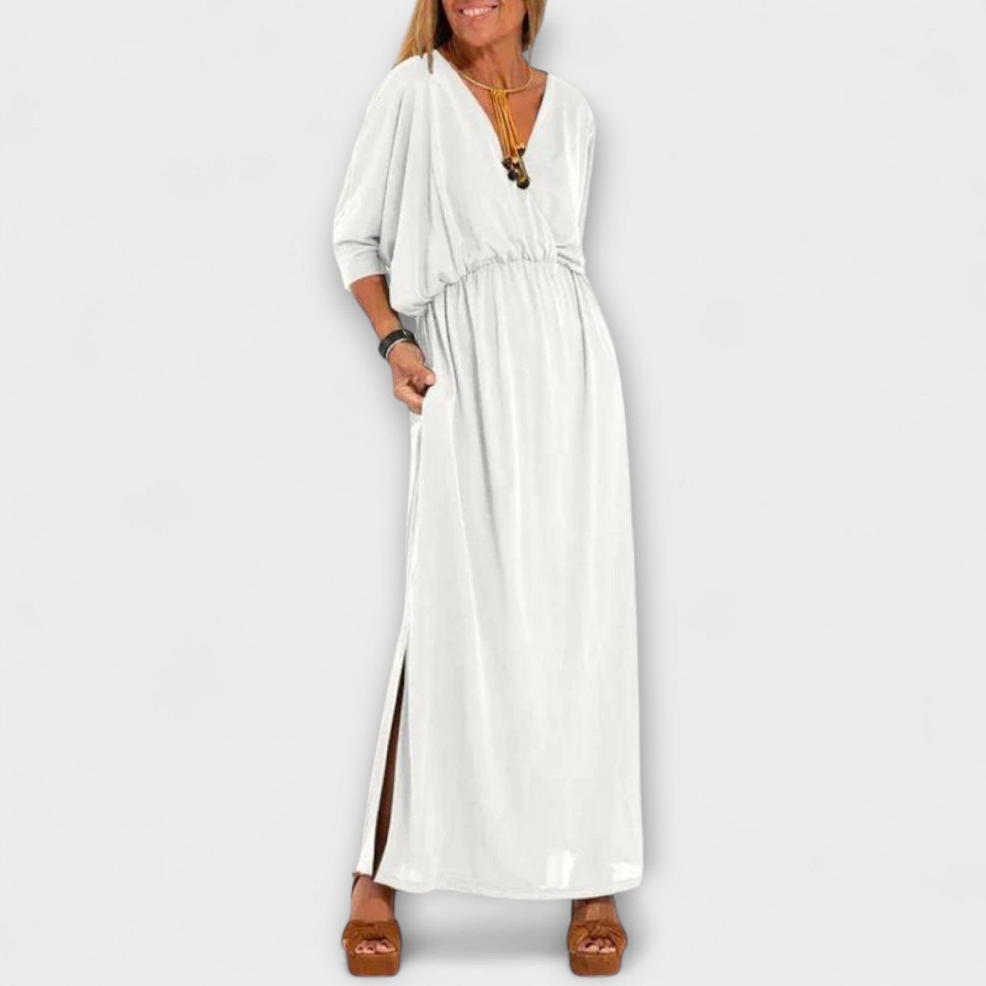 Lani - Retro maxi-jurk