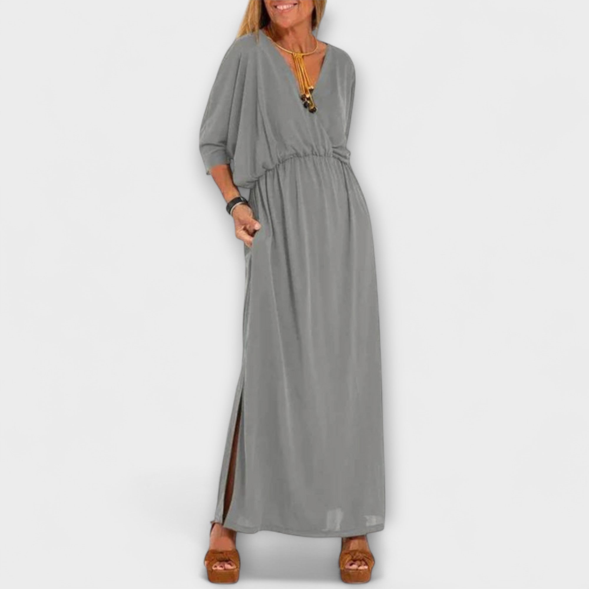 Lani - Retro maxi-jurk