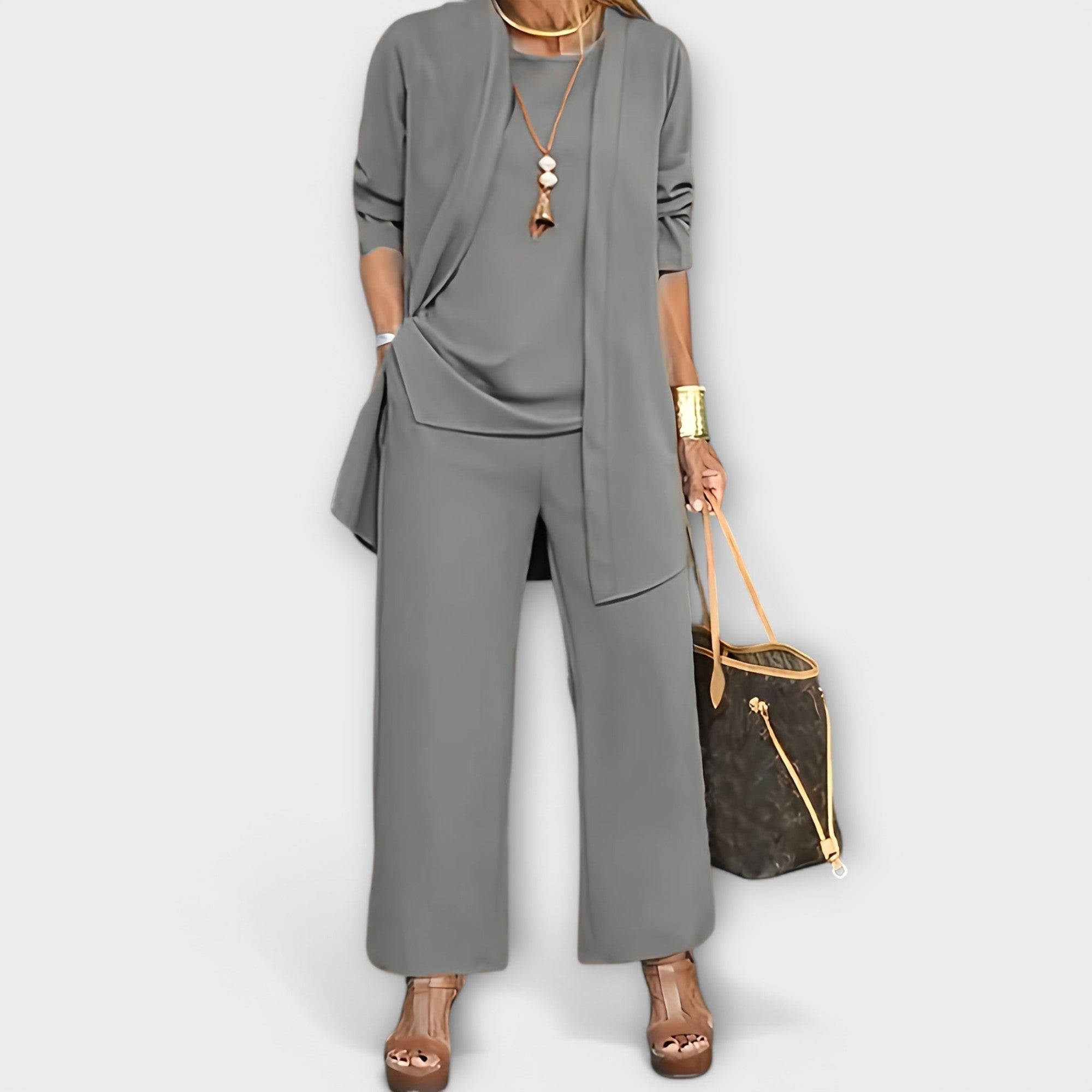 Lora - Casual driedelig pak