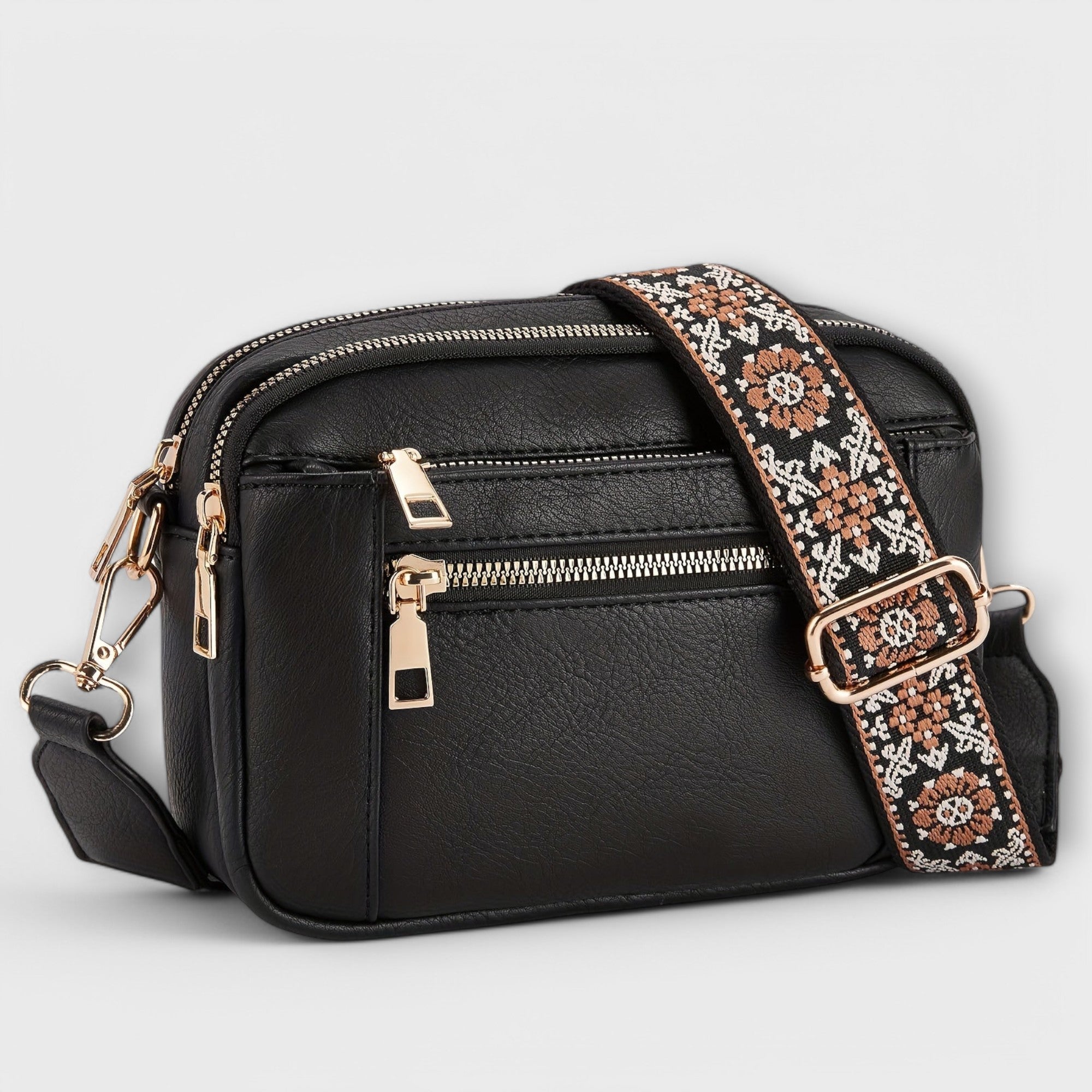 Emilia - Crossbodytas van veganistisch leer