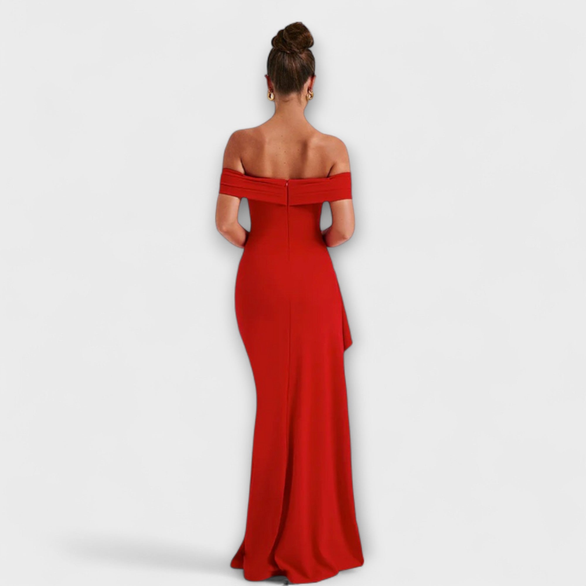Gretchen - Gebeeldhouwde maxi-jurk