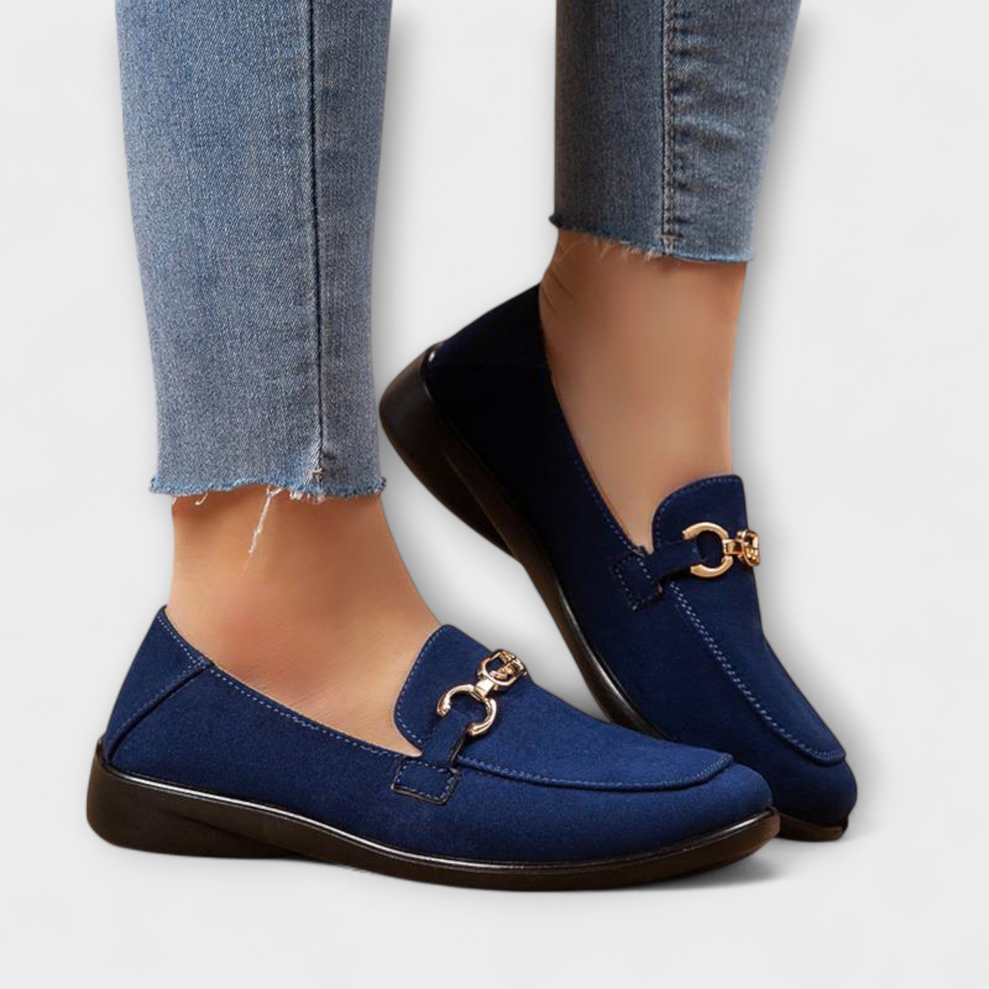 Flanellen loafers