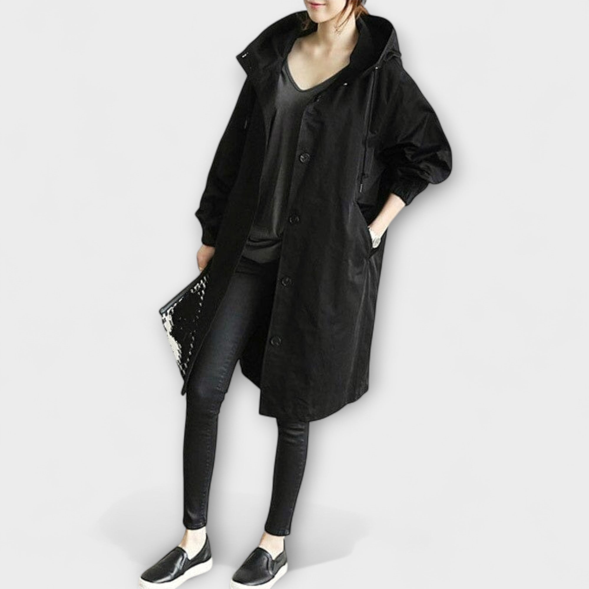 Andréa - Elegante trenchcoat