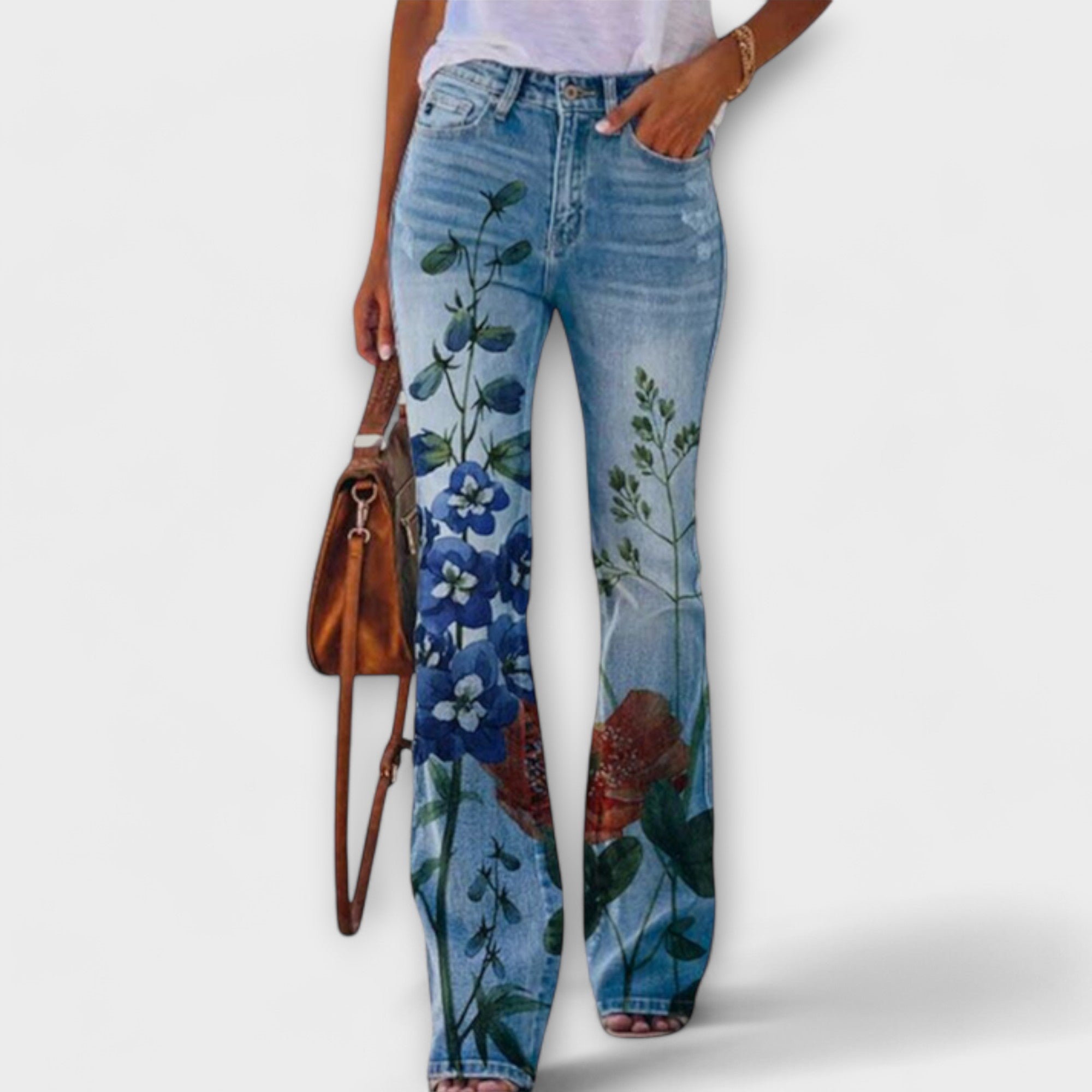 Nina - Broek met bloemen