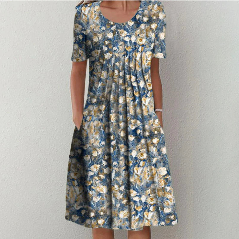 Marta - Midi-jurk met laagjes