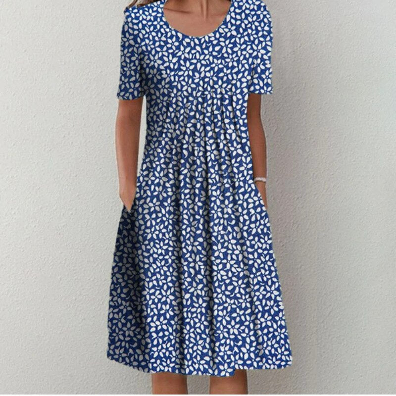 Marta - Midi-jurk met laagjes