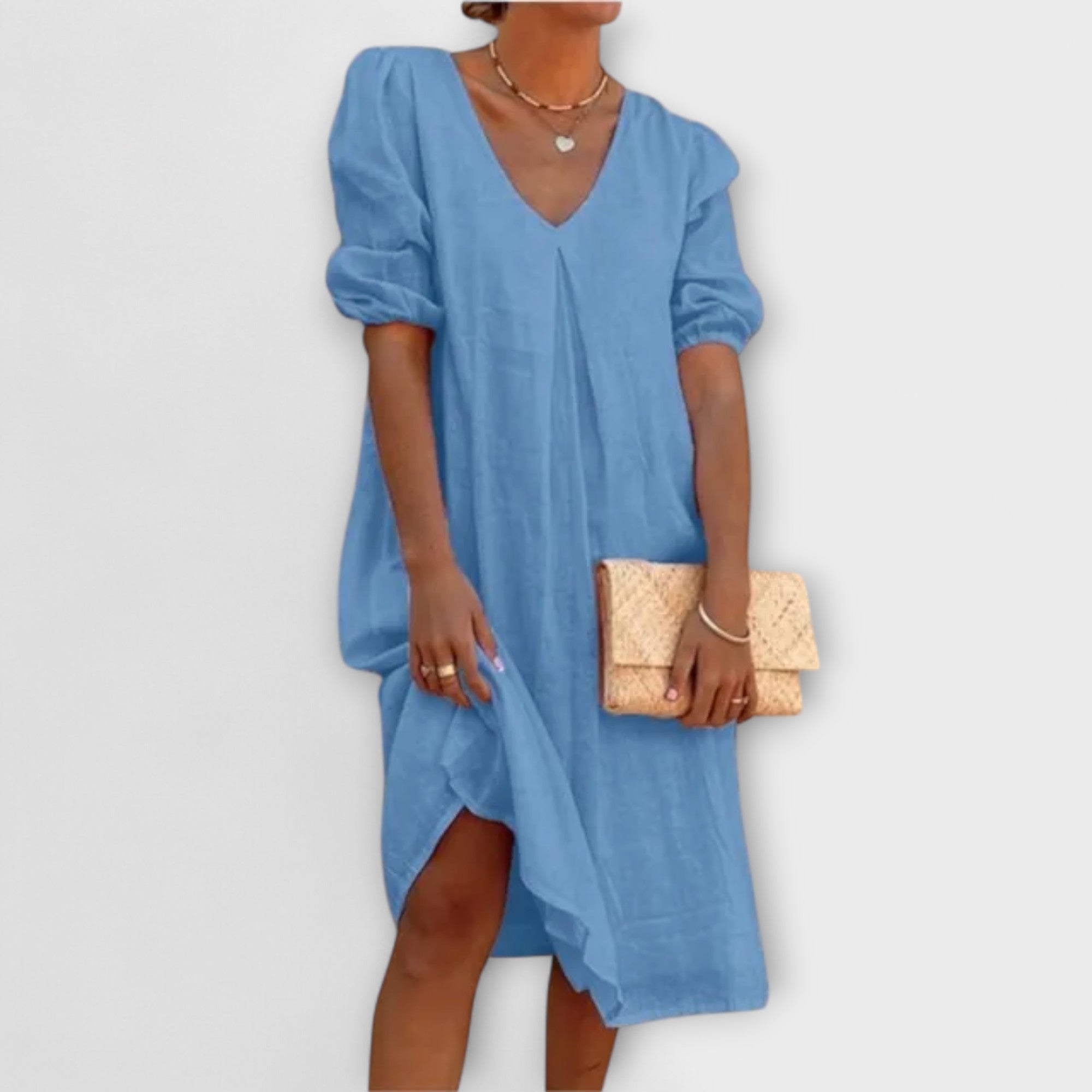 Fanny - Elegante zomerjurk met haakdetails