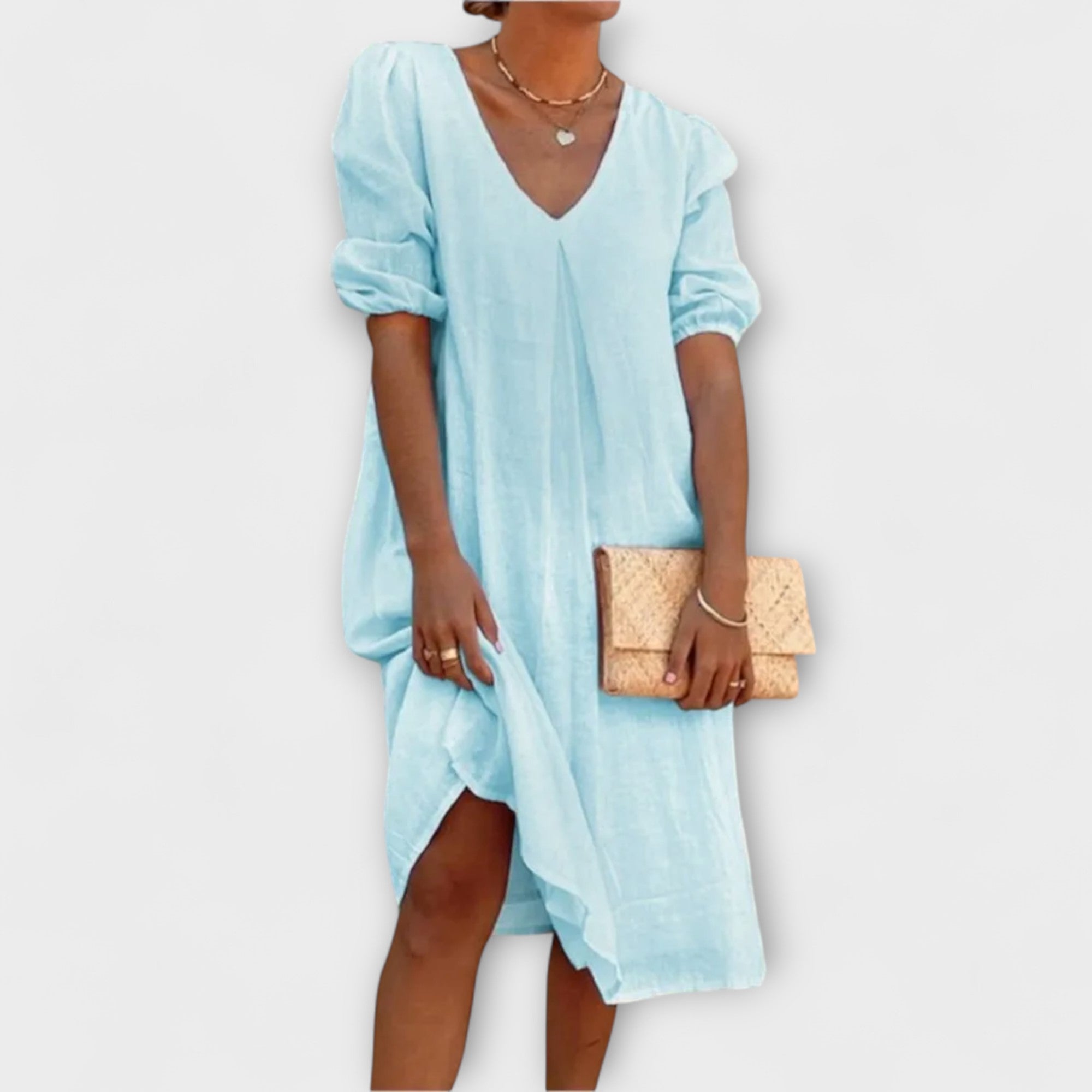 Fanny - Elegante zomerjurk met haakdetails