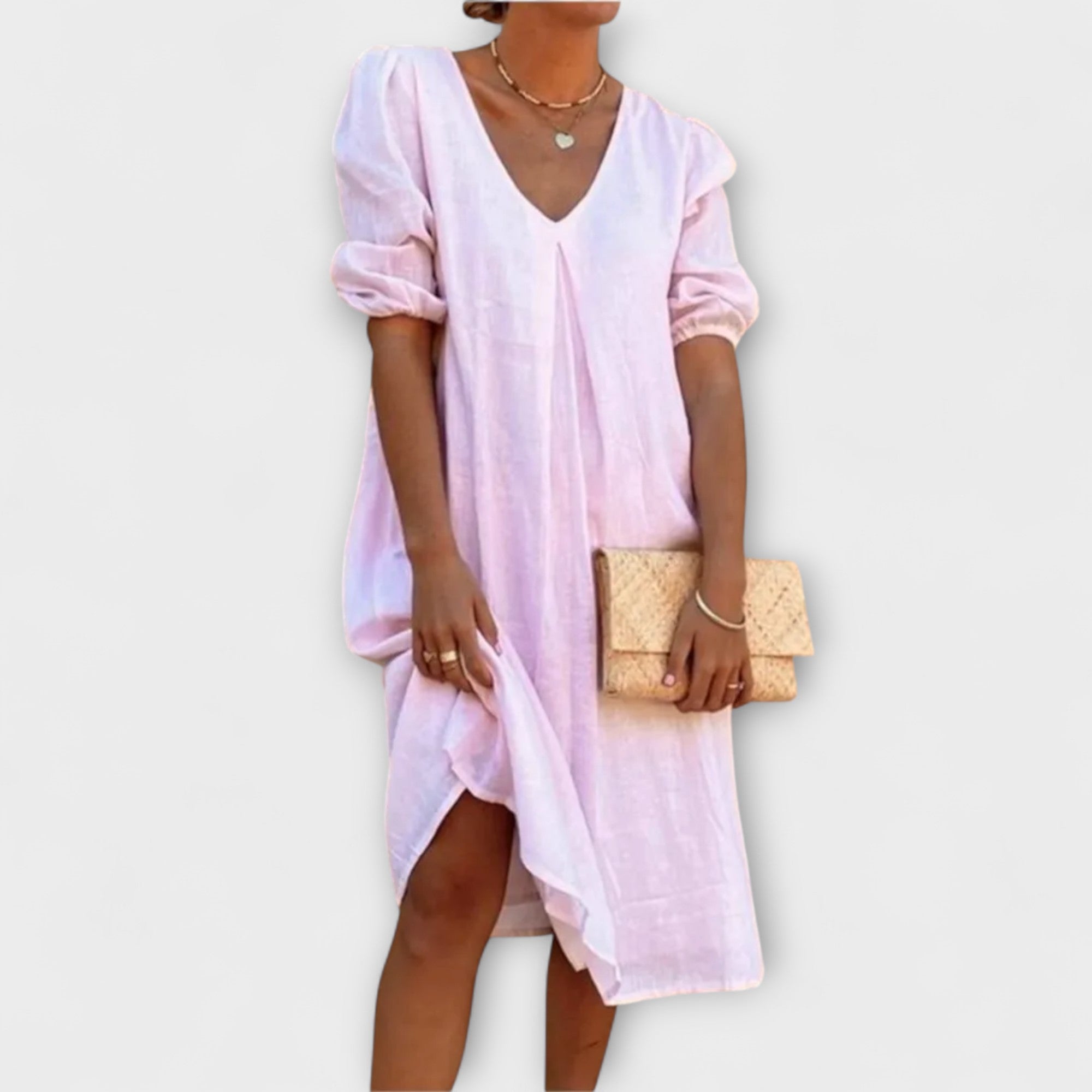 Fanny - Elegante zomerjurk met haakdetails