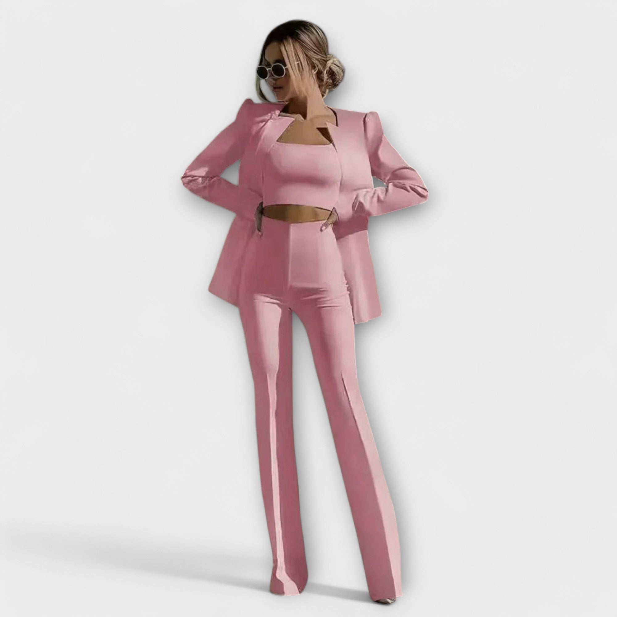 Selina - Stijlvolle 3-delige set (Blazer, Top, Broek)