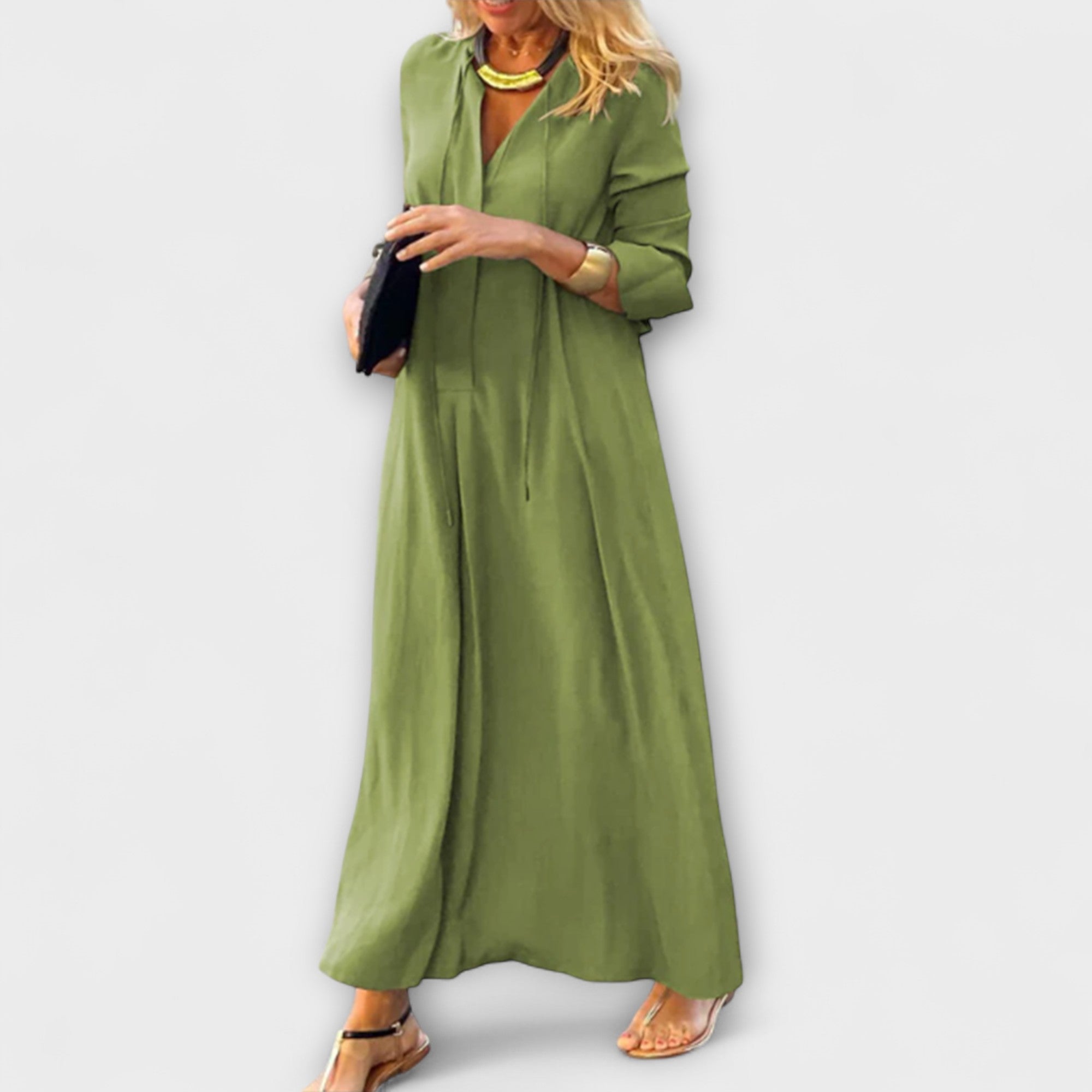 Hannalore - Comfortabele Maxi-jurk