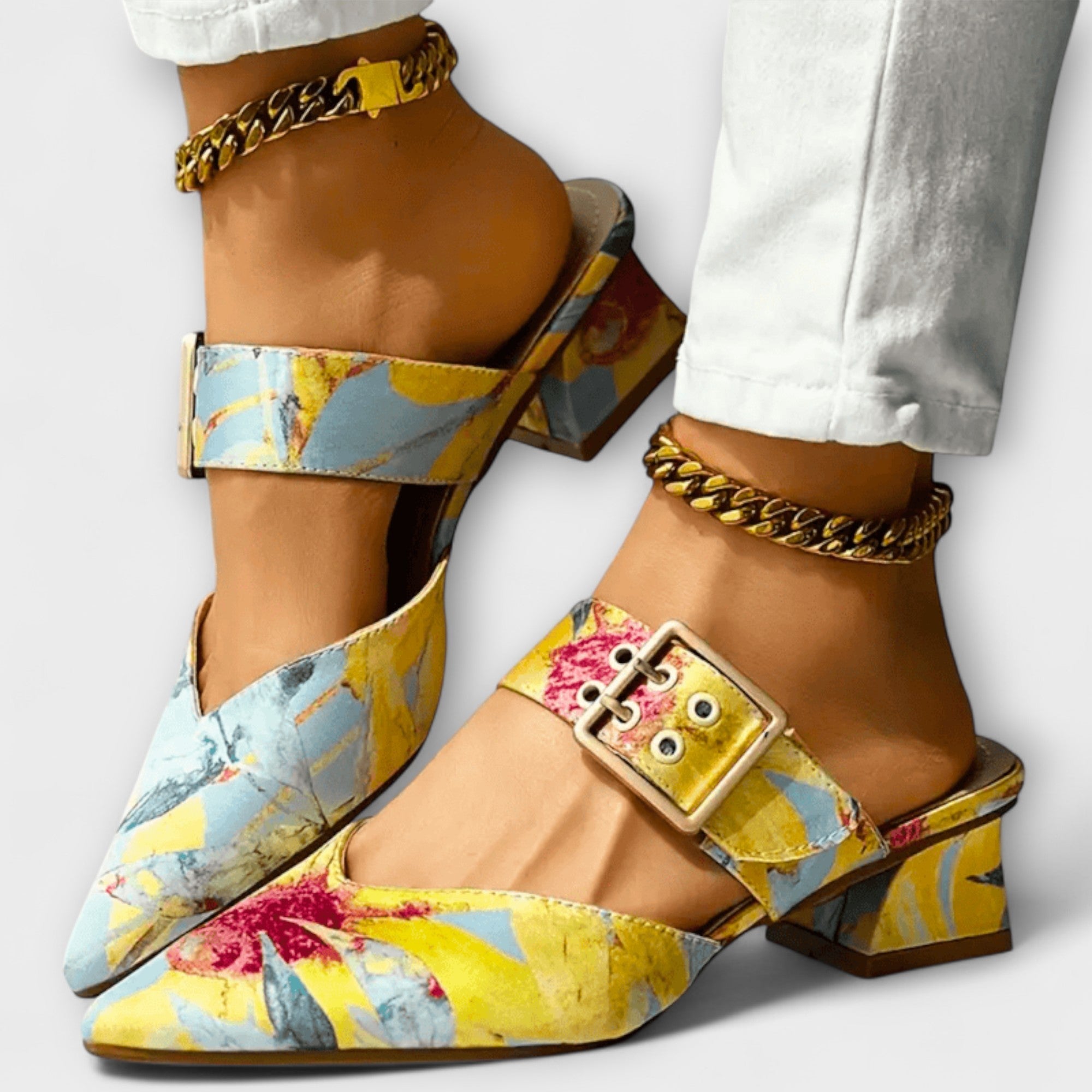 Eleanor - Comfortabele Orthopedische Damesschoenen Met Hak