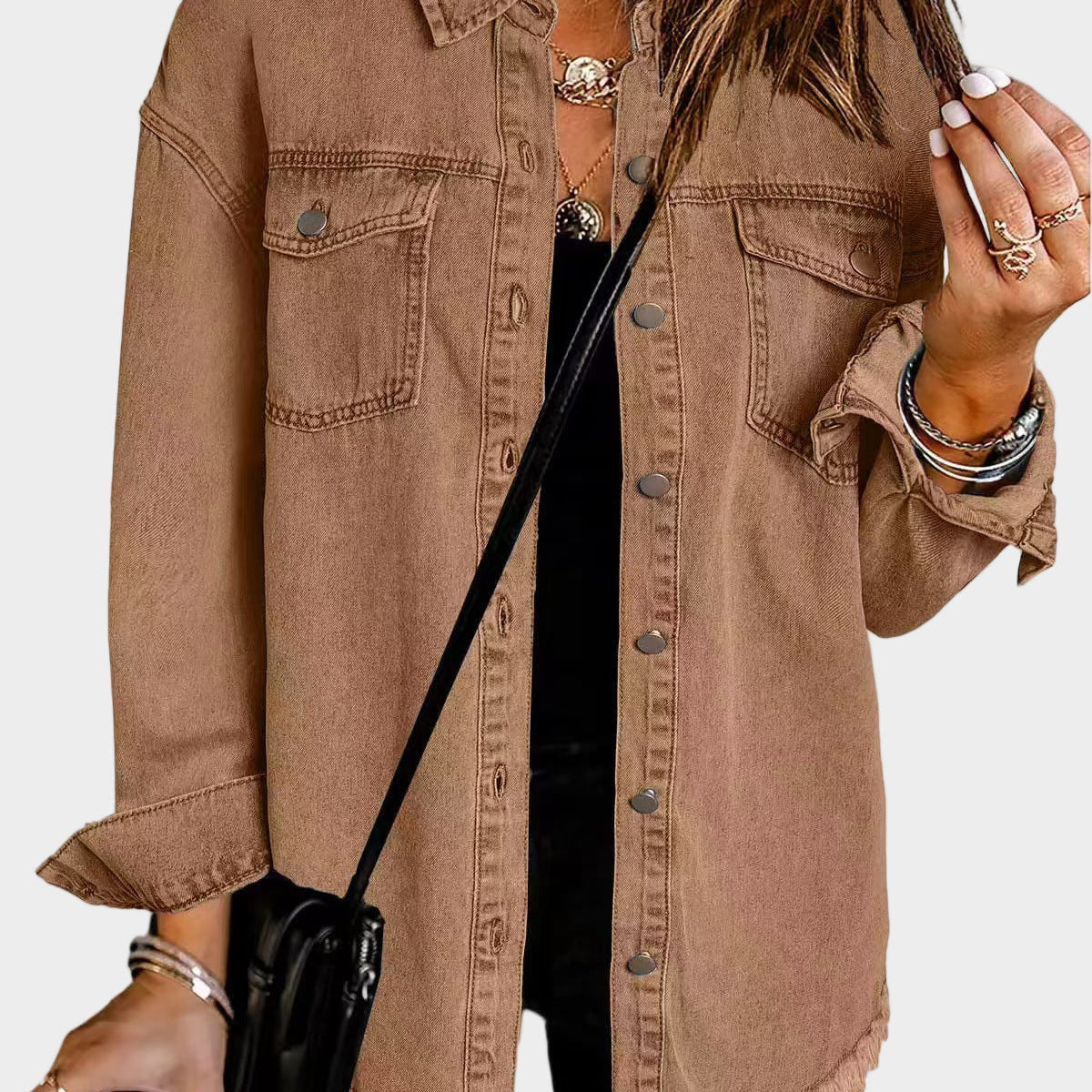 Klassische Jeansjacke