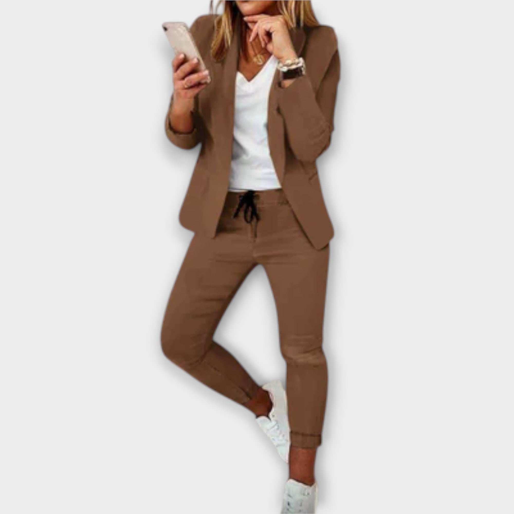 Sophia – Elegant en comfortabel blazerpak