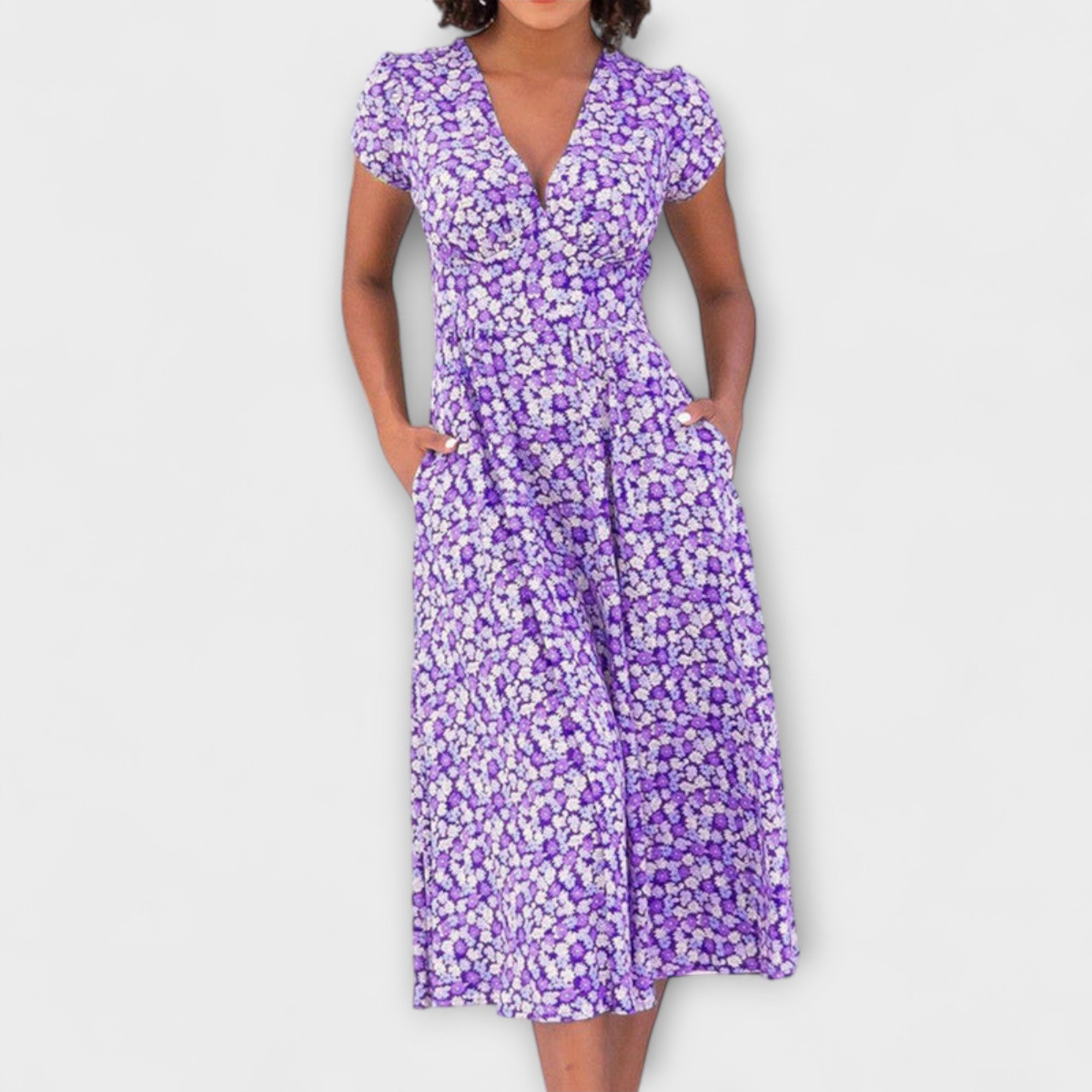 Fienna – Midikleid mit Knopfleiste