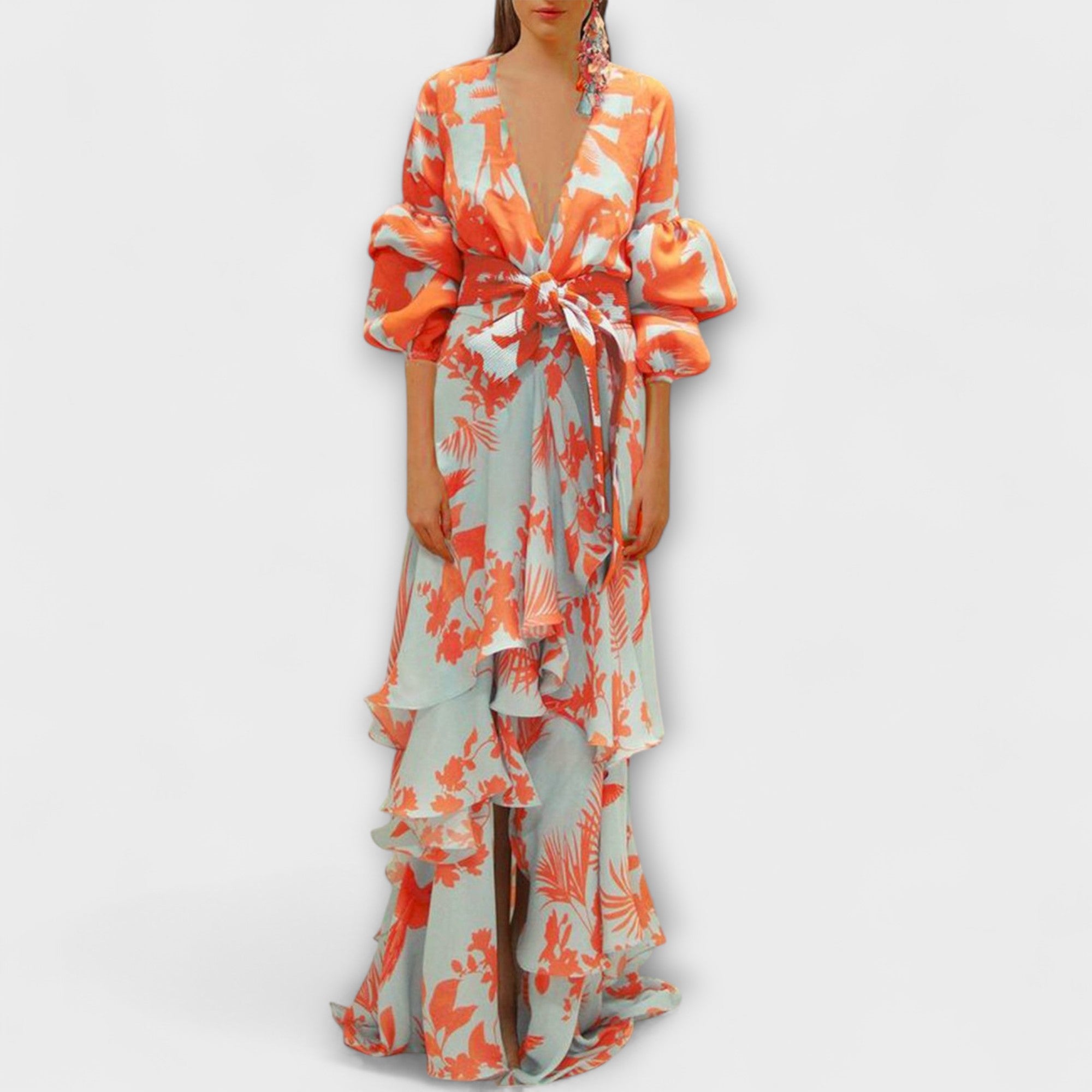 Marie – Chiffon-Festkleid