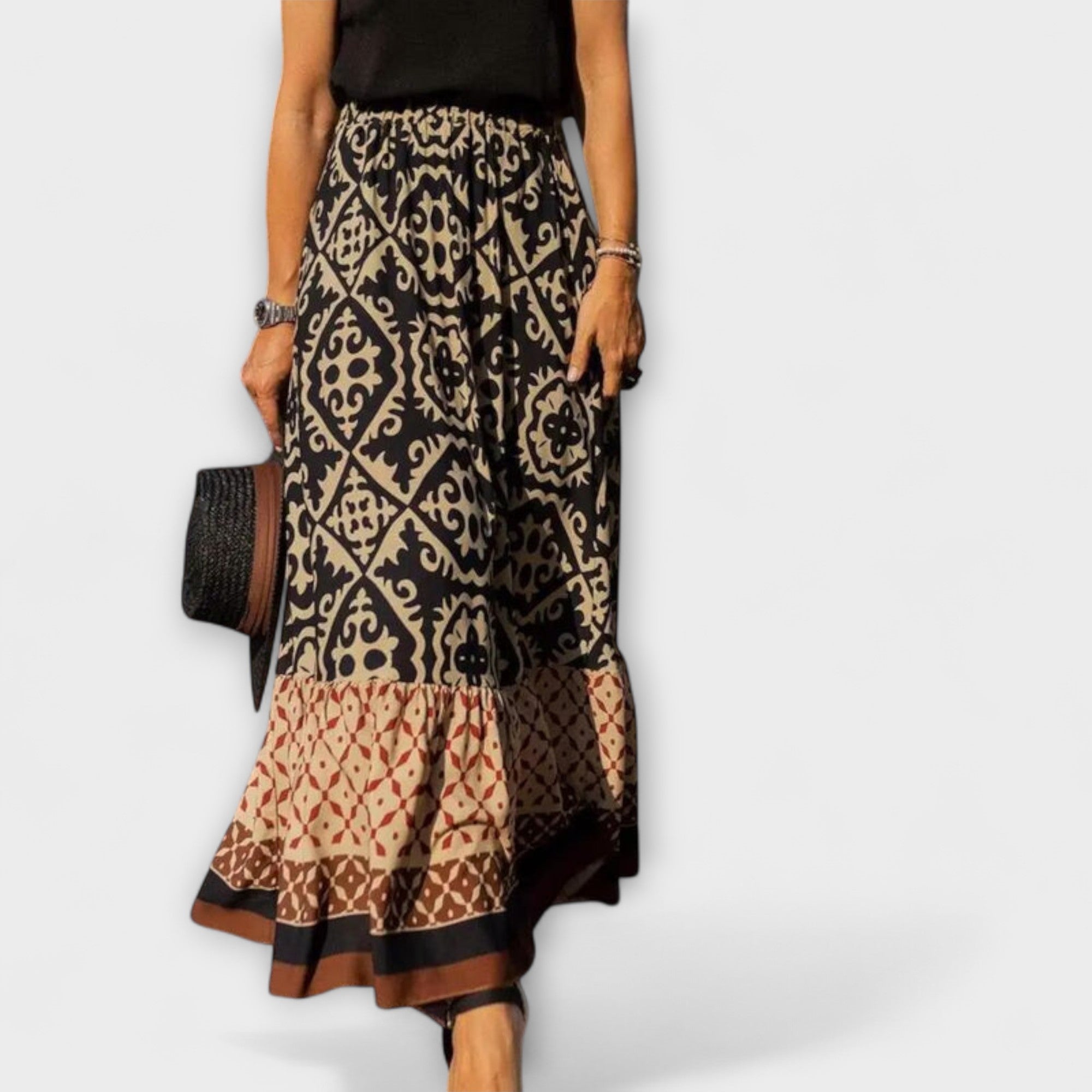 Dagmar - Dames Zomerrok met Hoge Taille