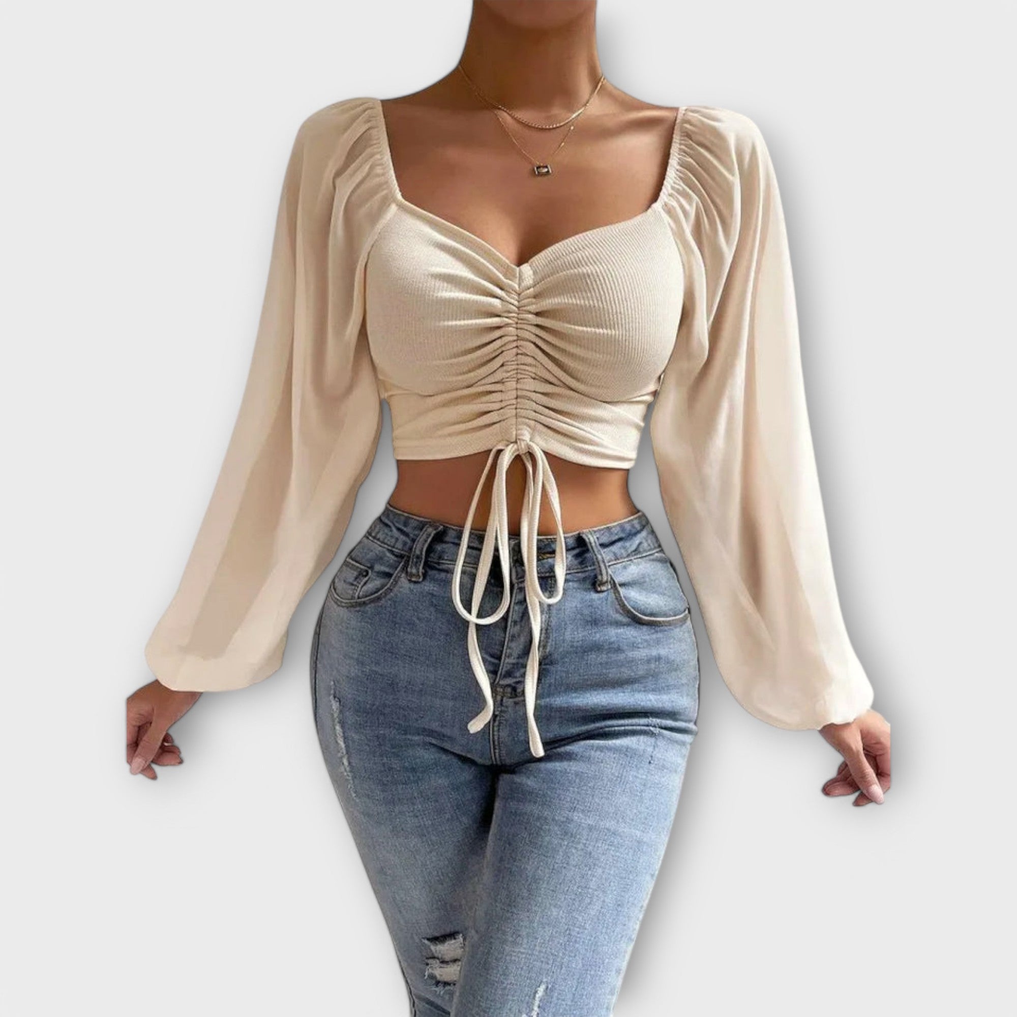 Jacqueline - Veelzijdige avondblouse