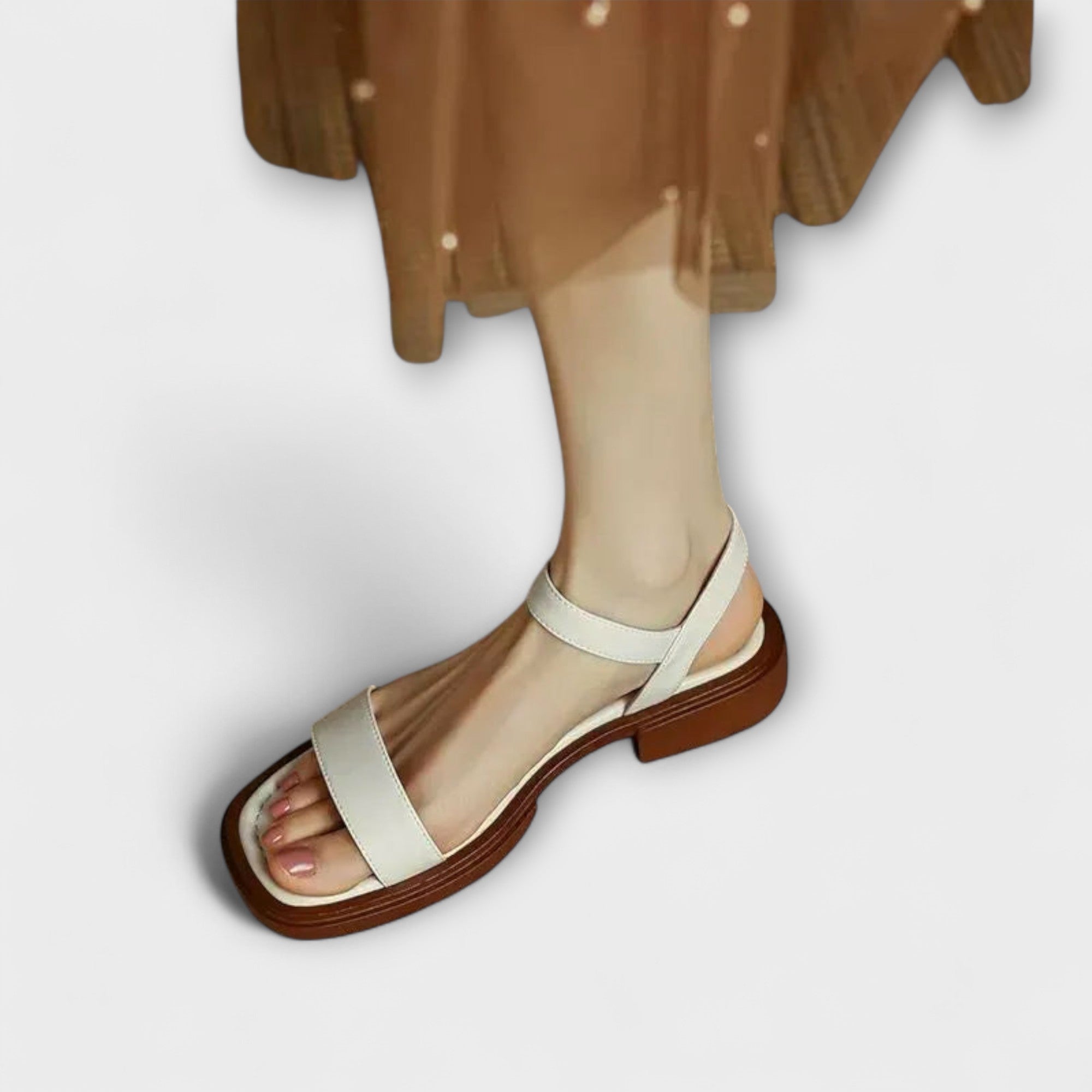 Elsen - Juneya Leren Sandalen