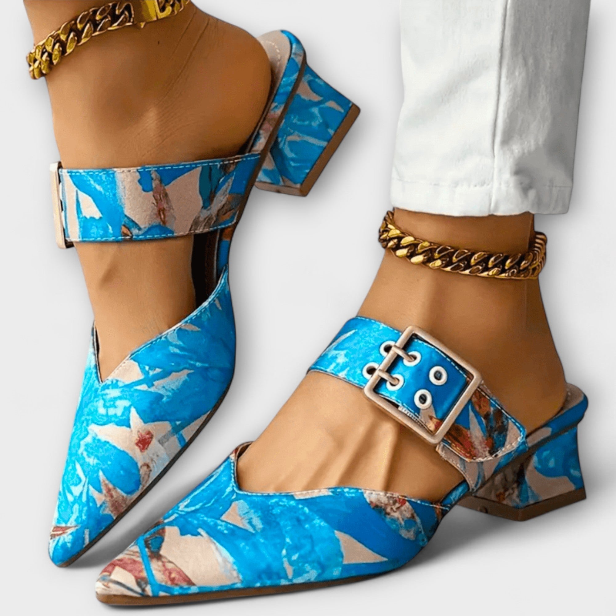 Eleanor - Comfortabele Orthopedische Damesschoenen Met Hak