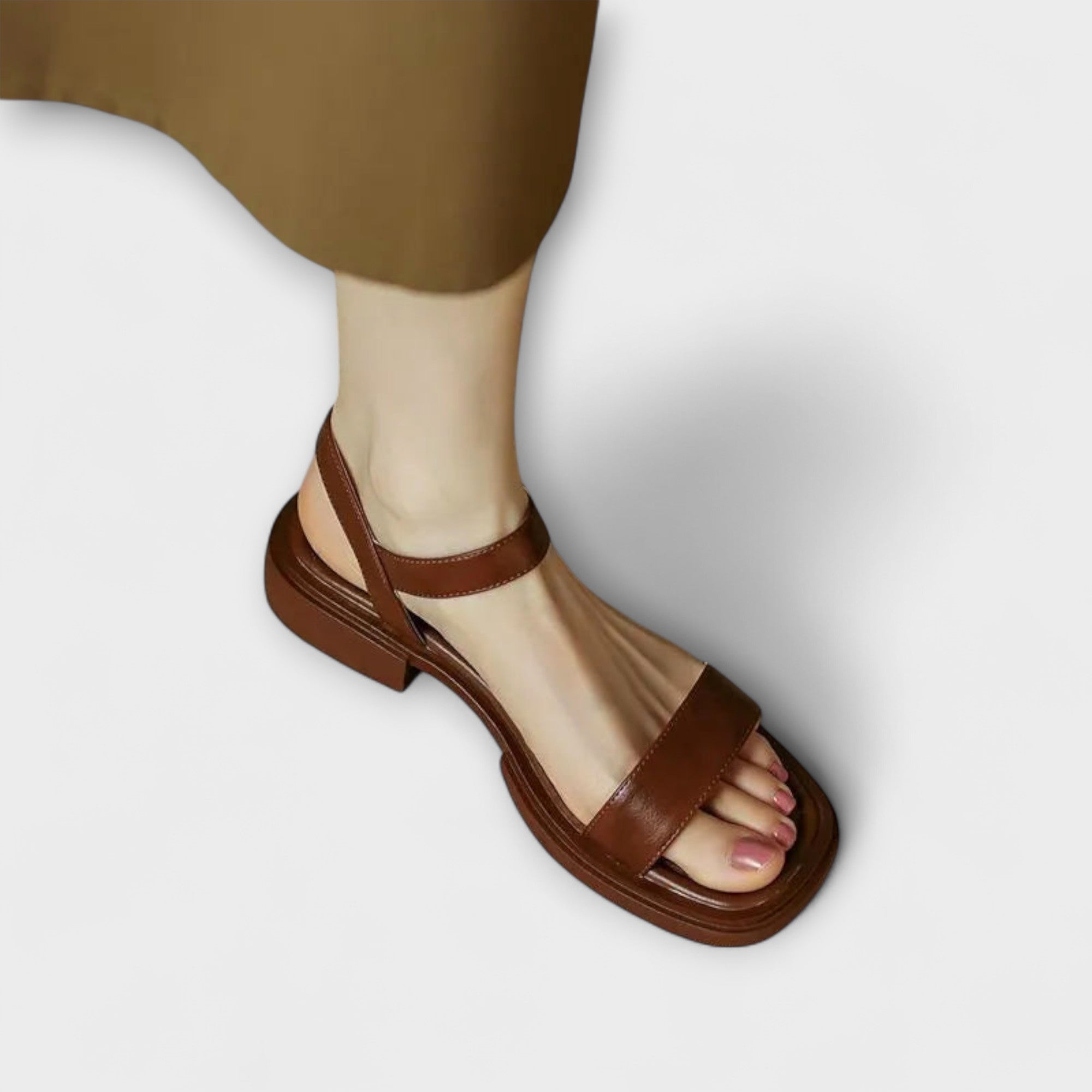 Elsen - Juneya Leren Sandalen