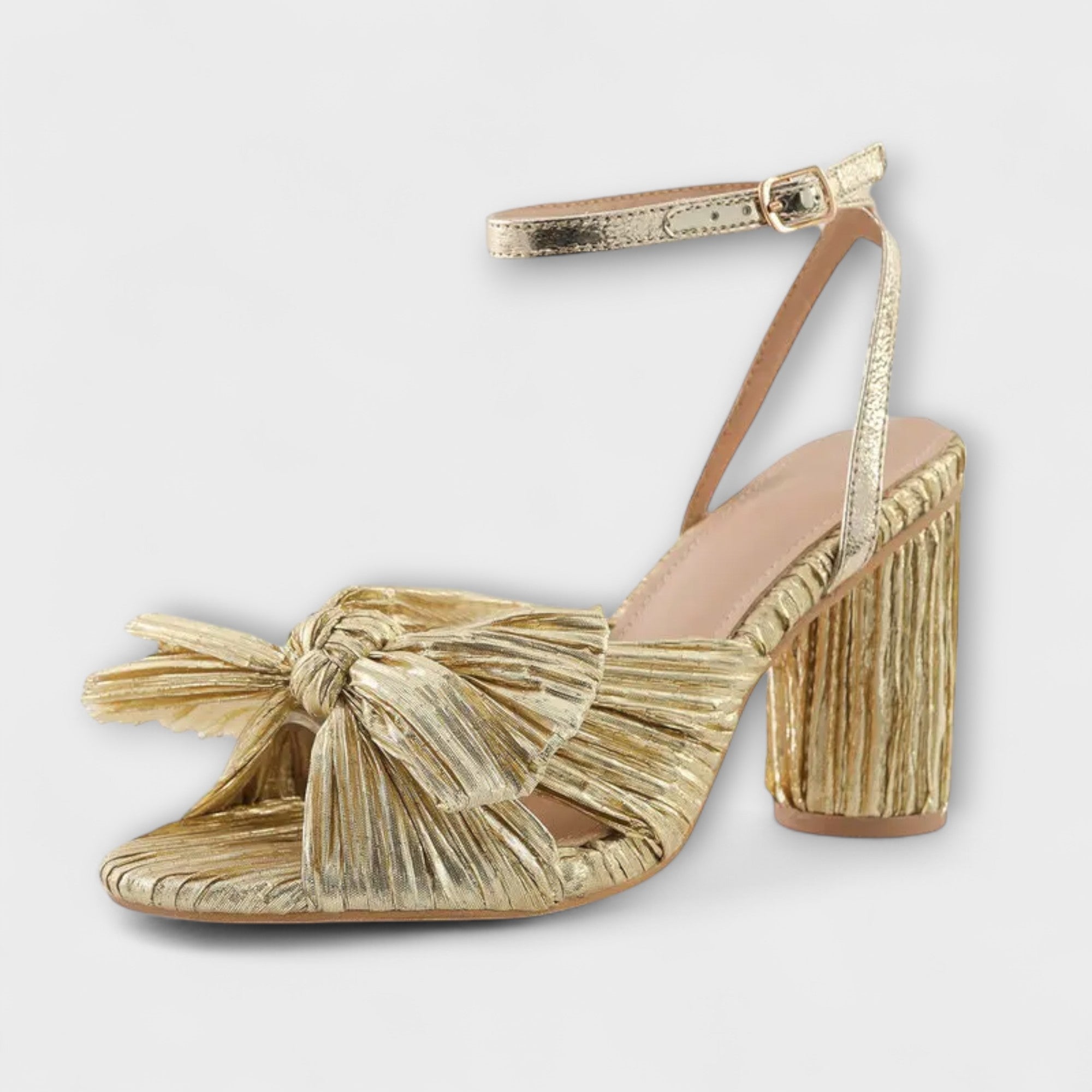 Fee - Sandalen met dikke strik
