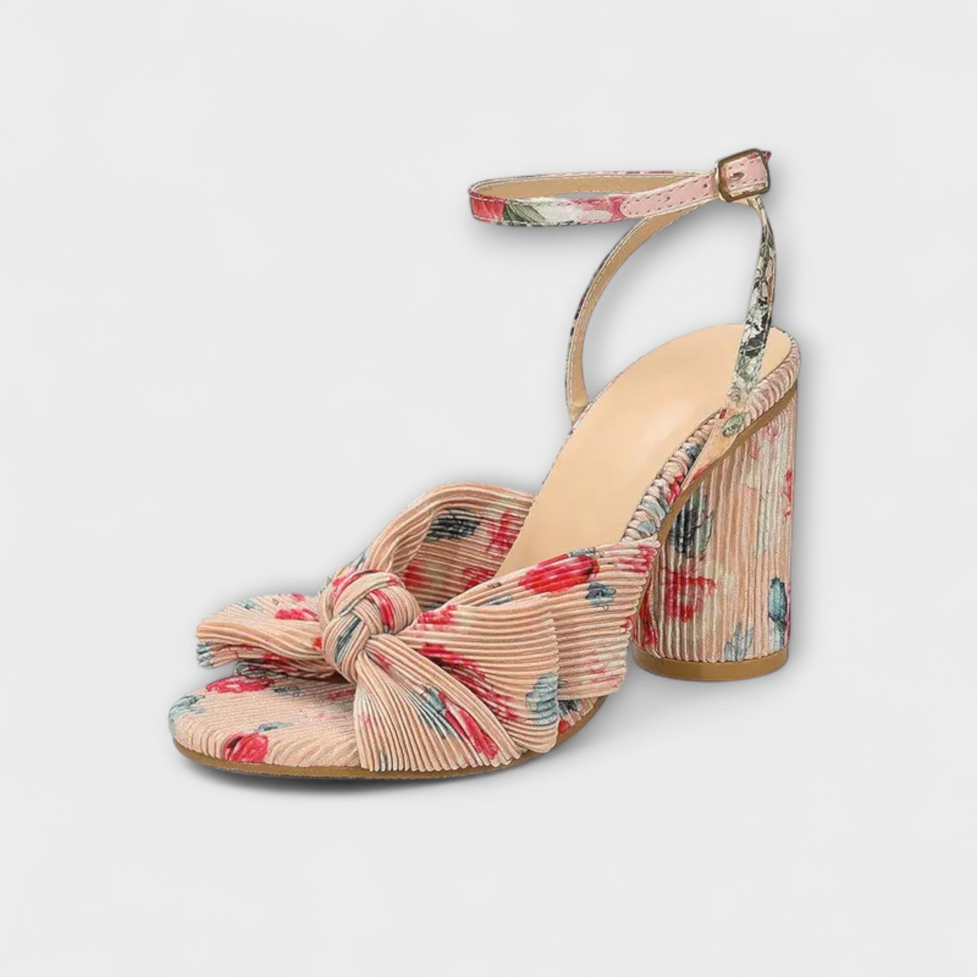 Fee - Sandalen met dikke strik