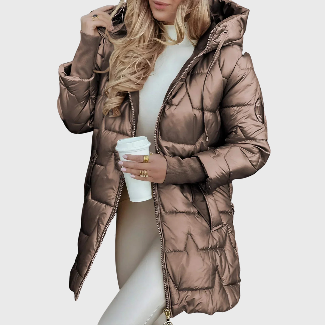 Maria – Longer and warmer hooded coat