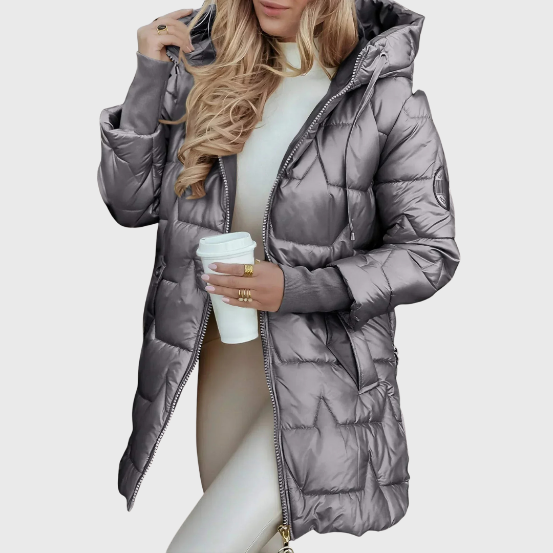 Maria – Longer and warmer hooded coat