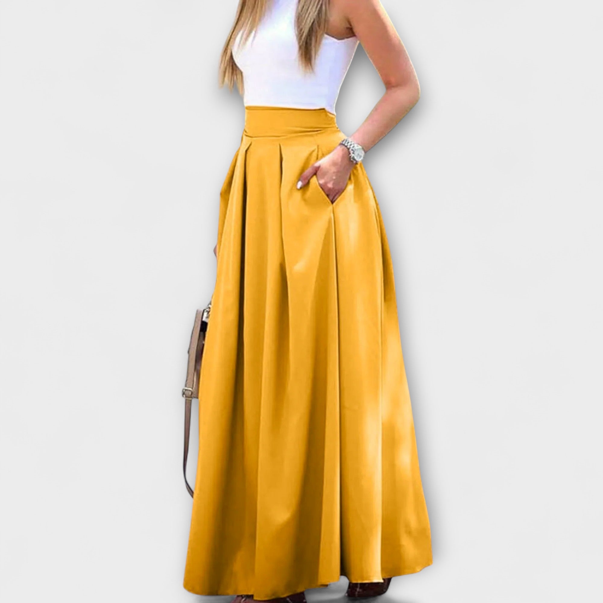 Tzafira - Elegante maxi-rok met hoge taille