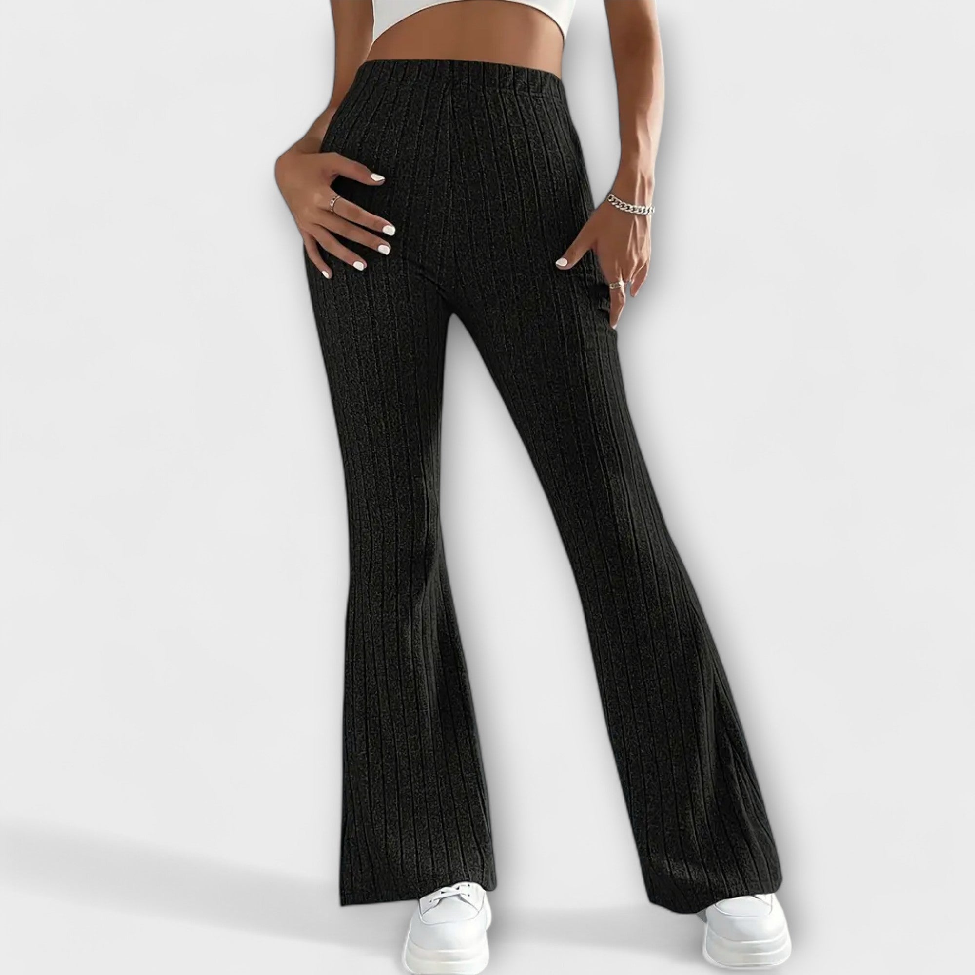Jennifer - Elegante uitlopende broek