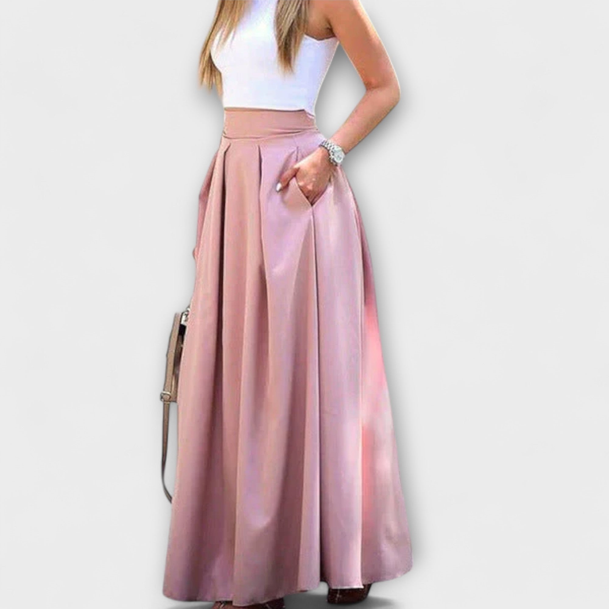 Tzafira - Elegante maxi-rok met hoge taille