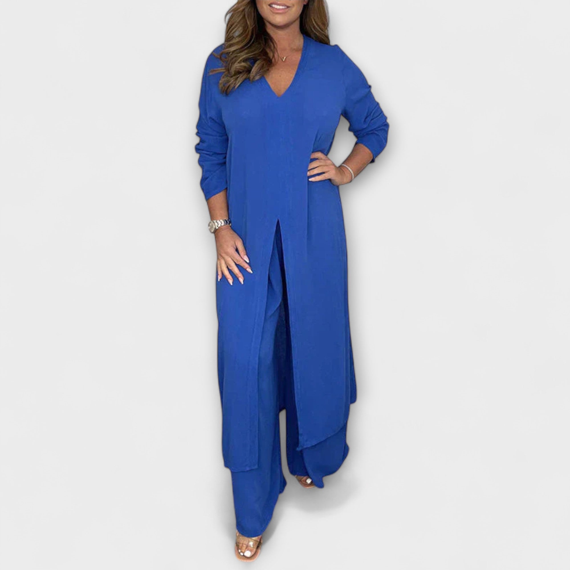 Tweedelige stijlvolle dames co-ord set
