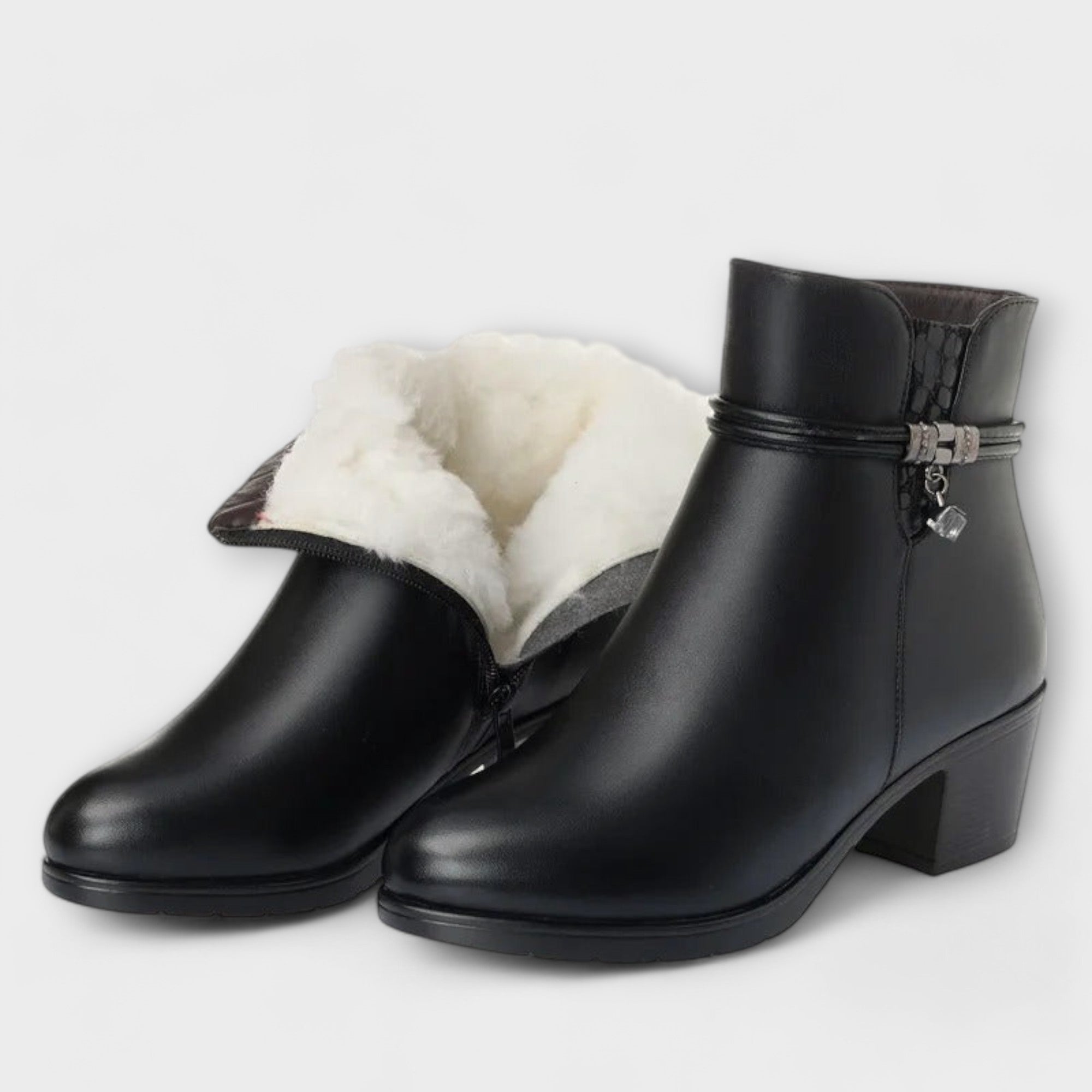 Frederika - Elegante winterlaarzen met rits