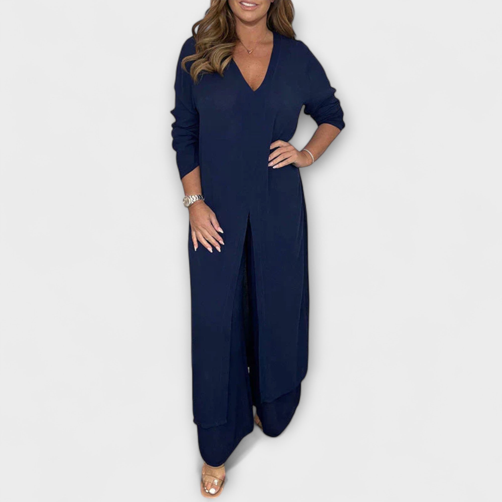 Tweedelige stijlvolle dames co-ord set