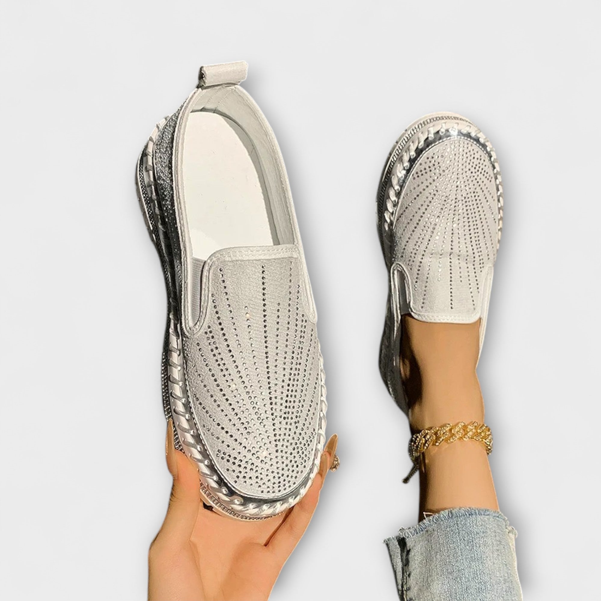 Sable – Schoenen met strasssteentjes