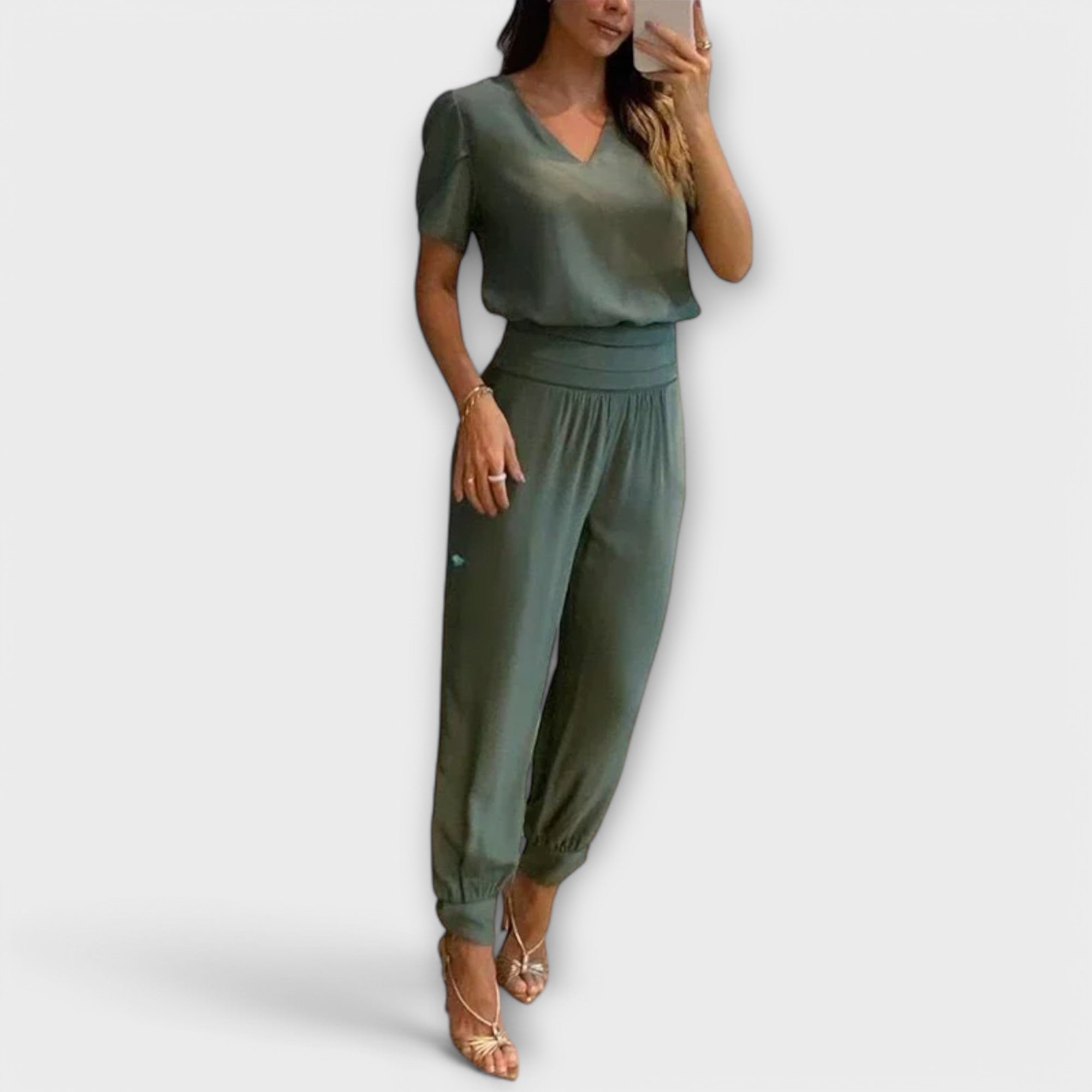 Irmelin – Elegante Top- En Broekset